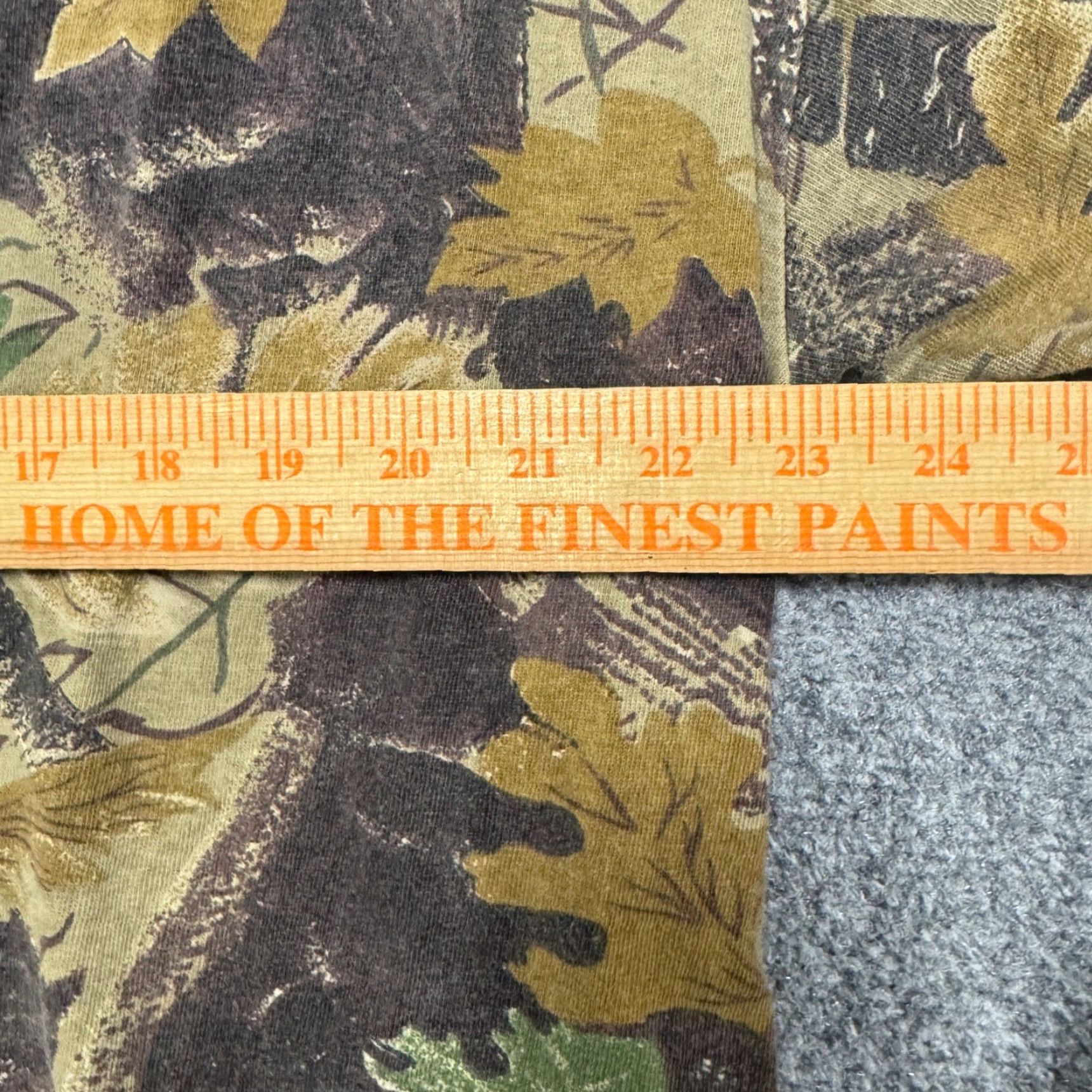 The Unbranded Brand The Unbranded Brand Camouflage T-Shirt Men's XL Outdoor Cropped Bottom 100% Cotton Hunting Woods Multicolor Classic Shirt Mens XL Size US XL / EU 56 / 4 - 4 Thumbnail