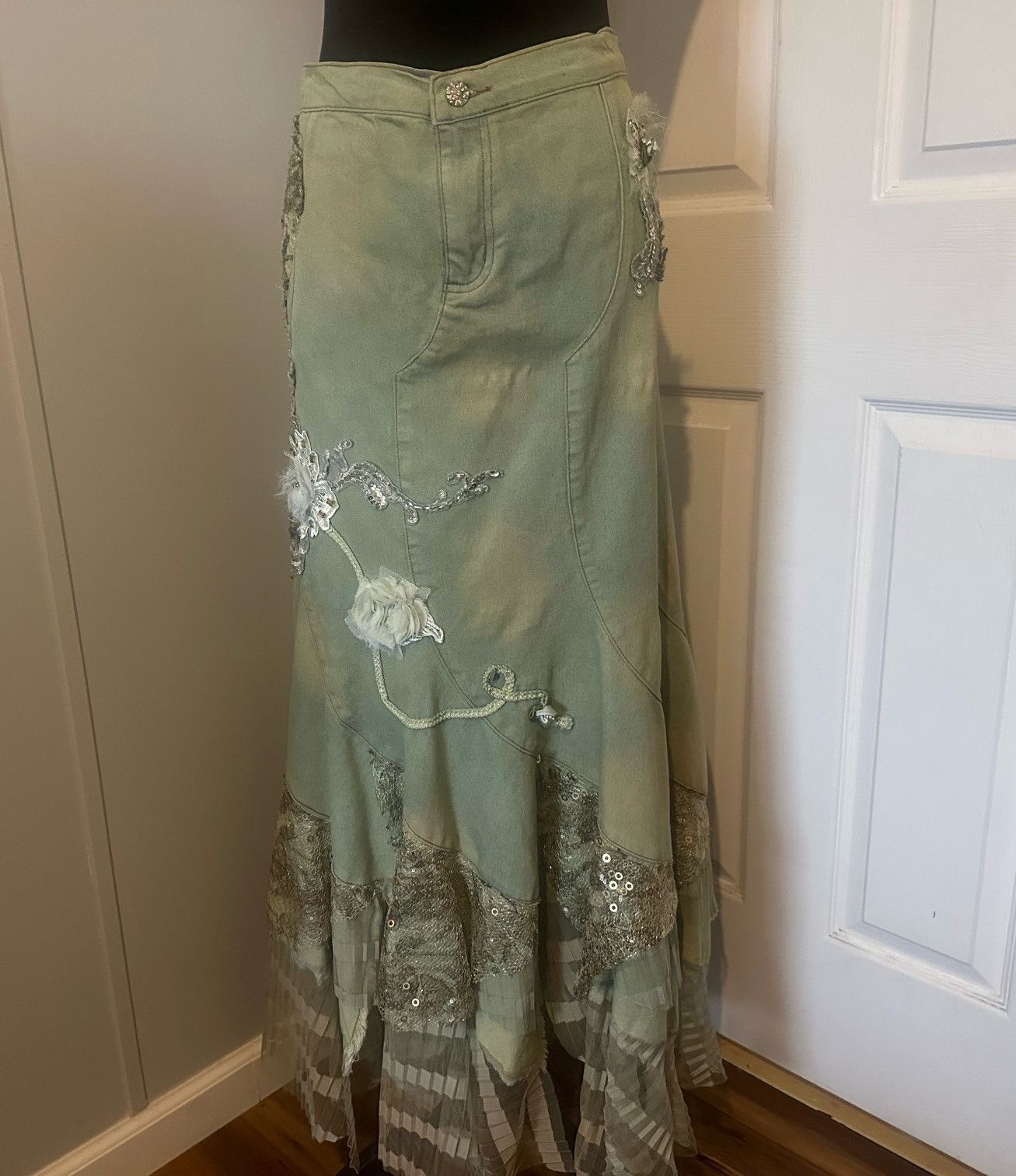 Other VTG Y2K Rossi Roma Embellished Denim 2-Piece Set - XL Size XL / US 12-14 / IT 48-50 - 12 Thumbnail