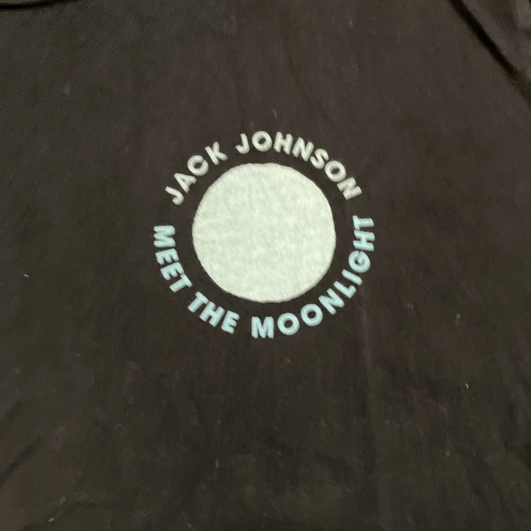 Vintage Jack Johnson Meet The Moonlight Tour Official Crew T Shirt XL Black Men Short Sleeve Cotton US 2020s Size US XL / EU 56 / 4 - 2 Thumbnail