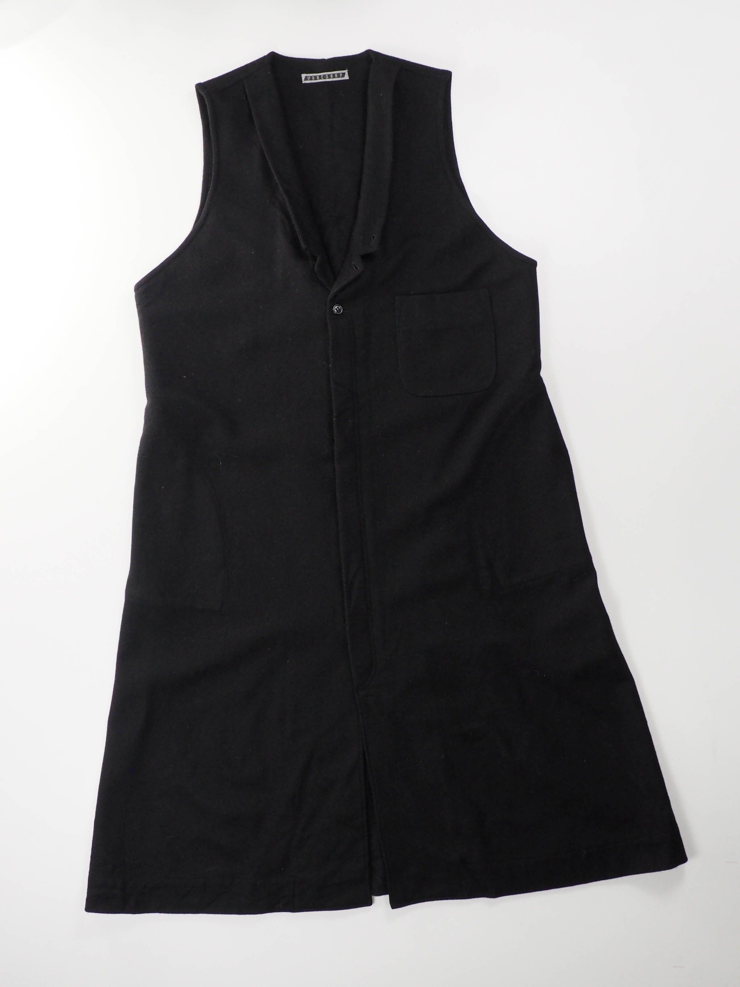 Yohji Yamamoto Workshop sleeveless coach jacket Size M / US 6-8 / IT 42-44 - 1 Thumbnail