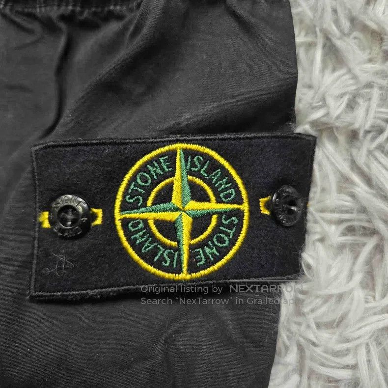 Stone Island Stone Island Washable Work Pants, Black Size US 33 - 3 Thumbnail