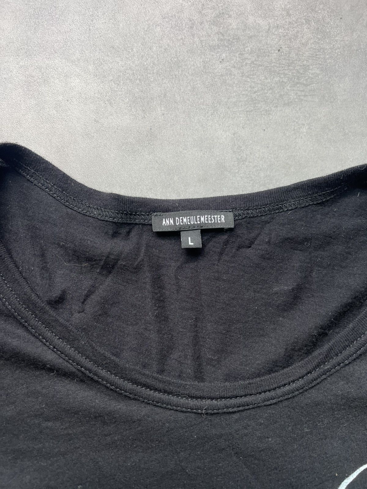 Ann Demeulemeester Ann Demeulmeester Lobster T-Shirt Size US L / EU 52-54 / 3 - 4 Thumbnail