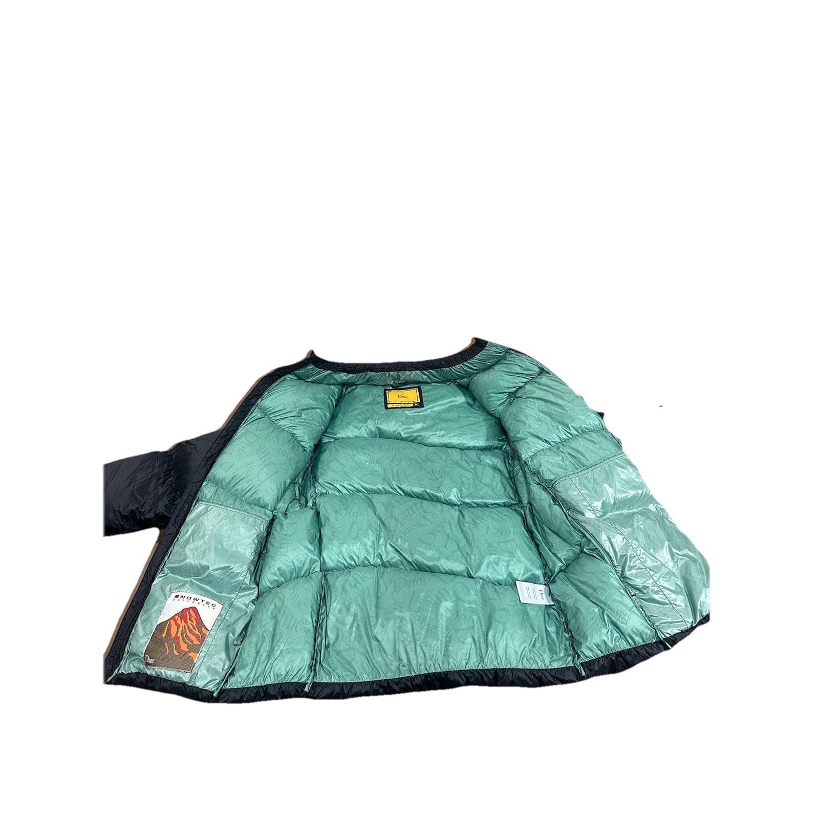 Dime Dime Wave Pattern Puffer Jacket Supreme Skateboarding Thrash Size US M / EU 48-50 / 2 - 6 Thumbnail