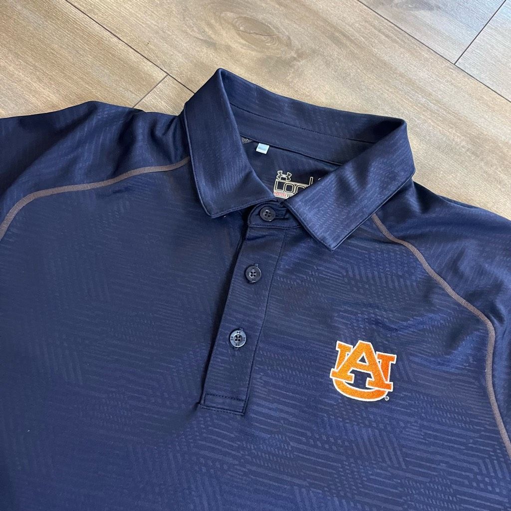 Under Armour Under Armour Auburn Navy Athletic Polo Shirt Men Large Bin E Size US L / EU 52-54 / 3 - 2 Thumbnail