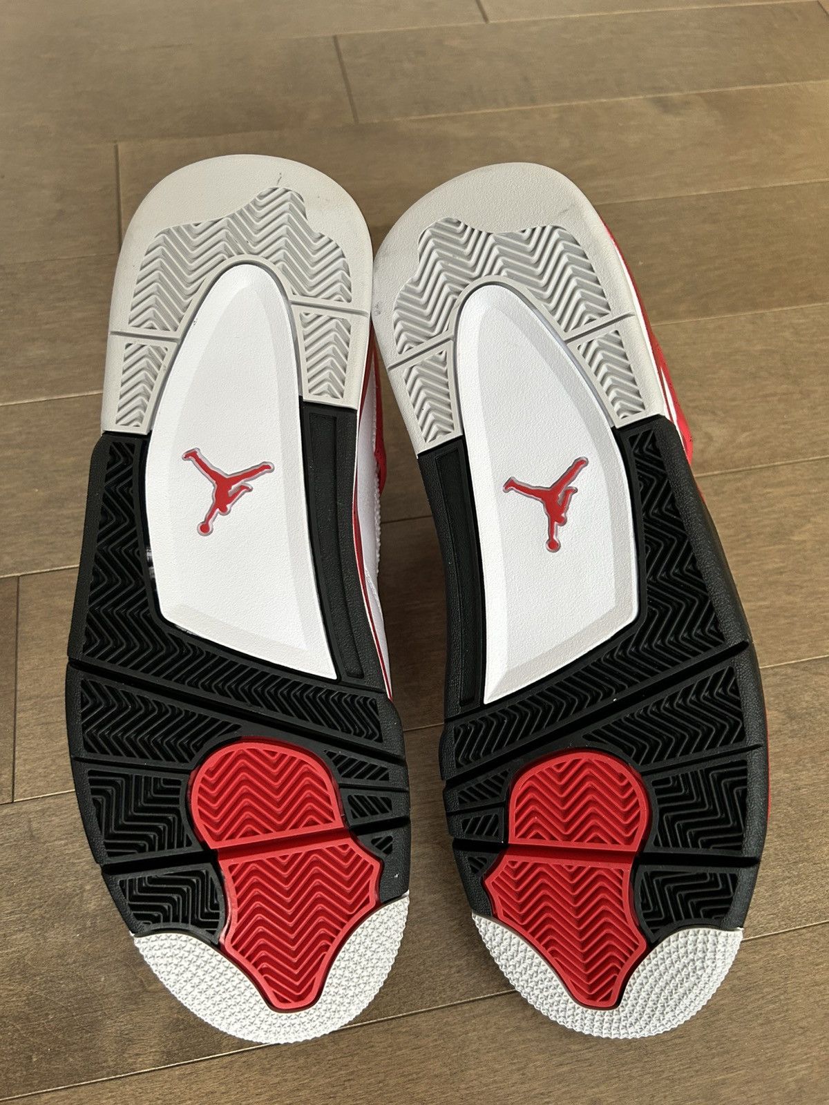 Jordan Brand Jordan 4 Retro Red Cement Size US 11 / EU 44 - 5 Thumbnail