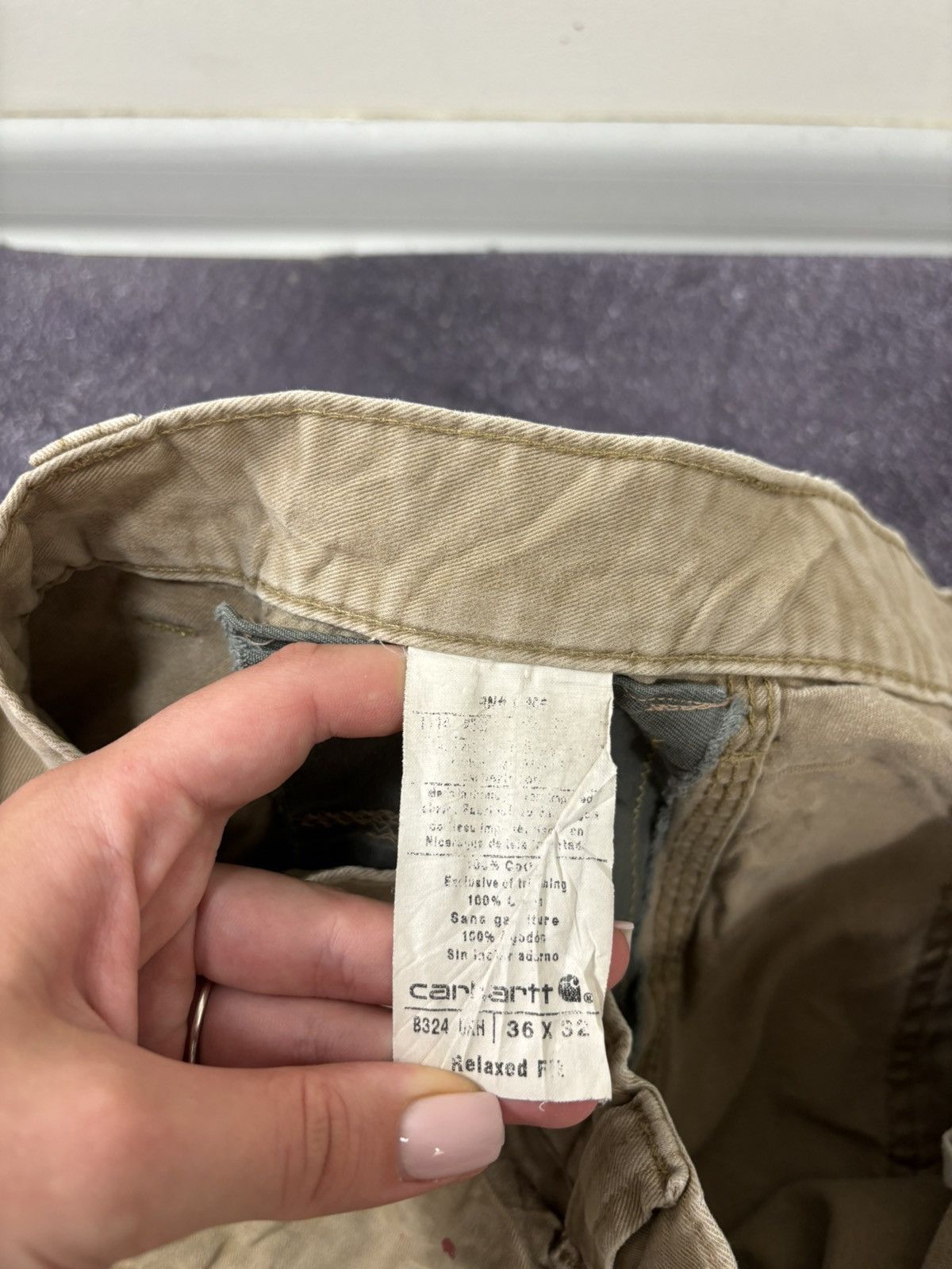 Carhartt Vintage Carhartt Relaxed Distressed Carpenter Baggy Pants Size US 36 / EU 52 - 18 Thumbnail