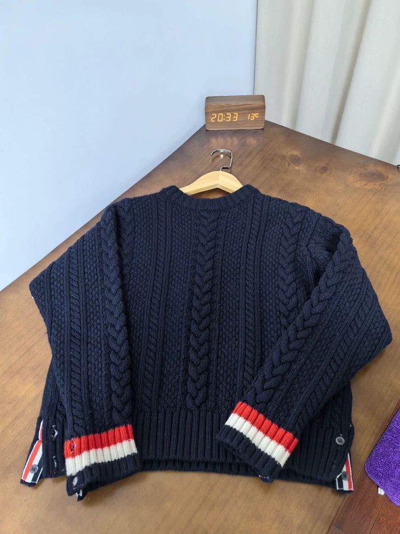Thom Browne Thom Browne Size 2Wool sweater, men's size 2 -DMC Size US M / EU 48-50 / 2 - 1 Thumbnail