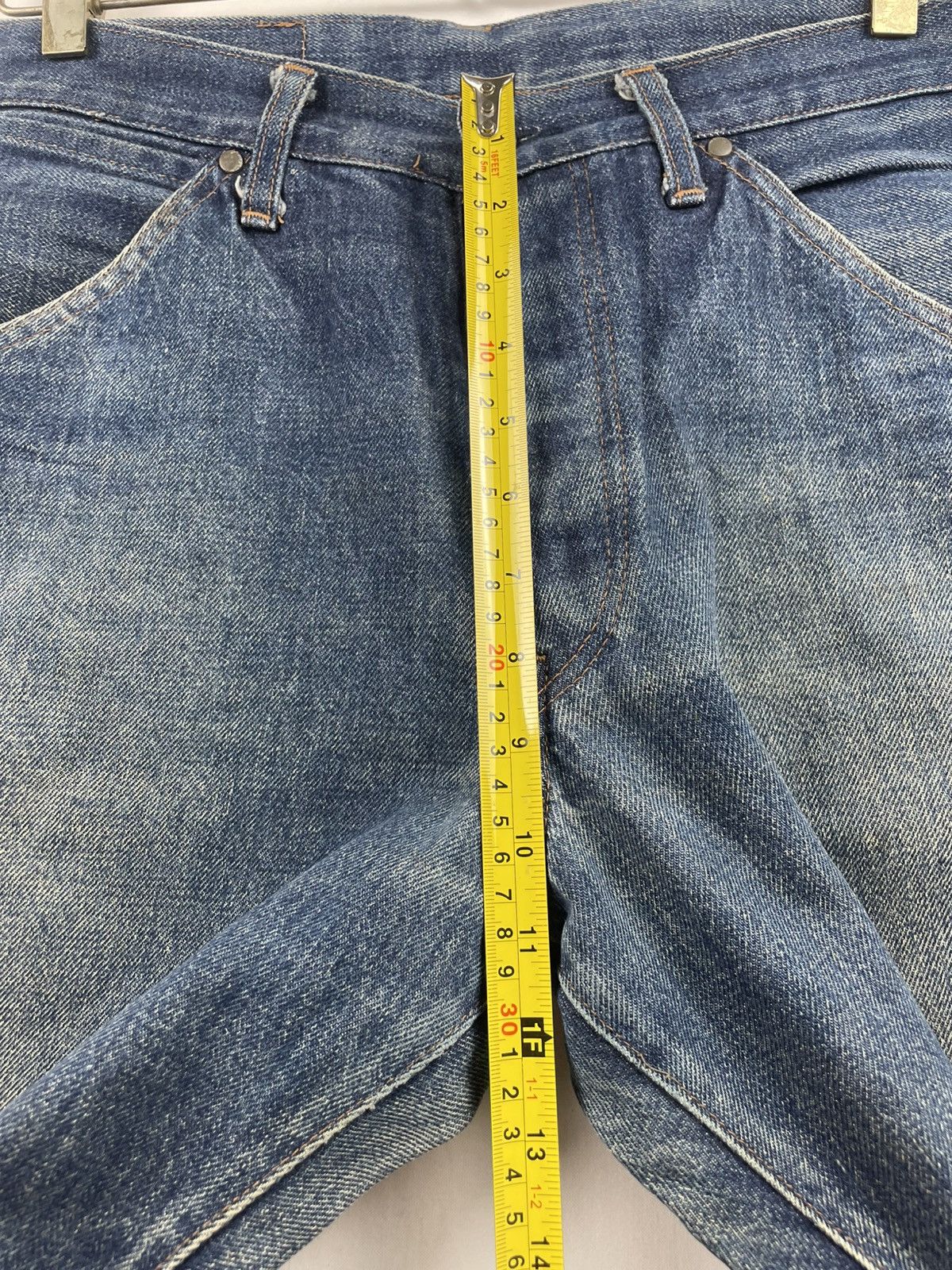 Japanese Brand Vintage Selvedge Denimland State by Virus Branded Size US 30 / EU 46 - 15 Thumbnail