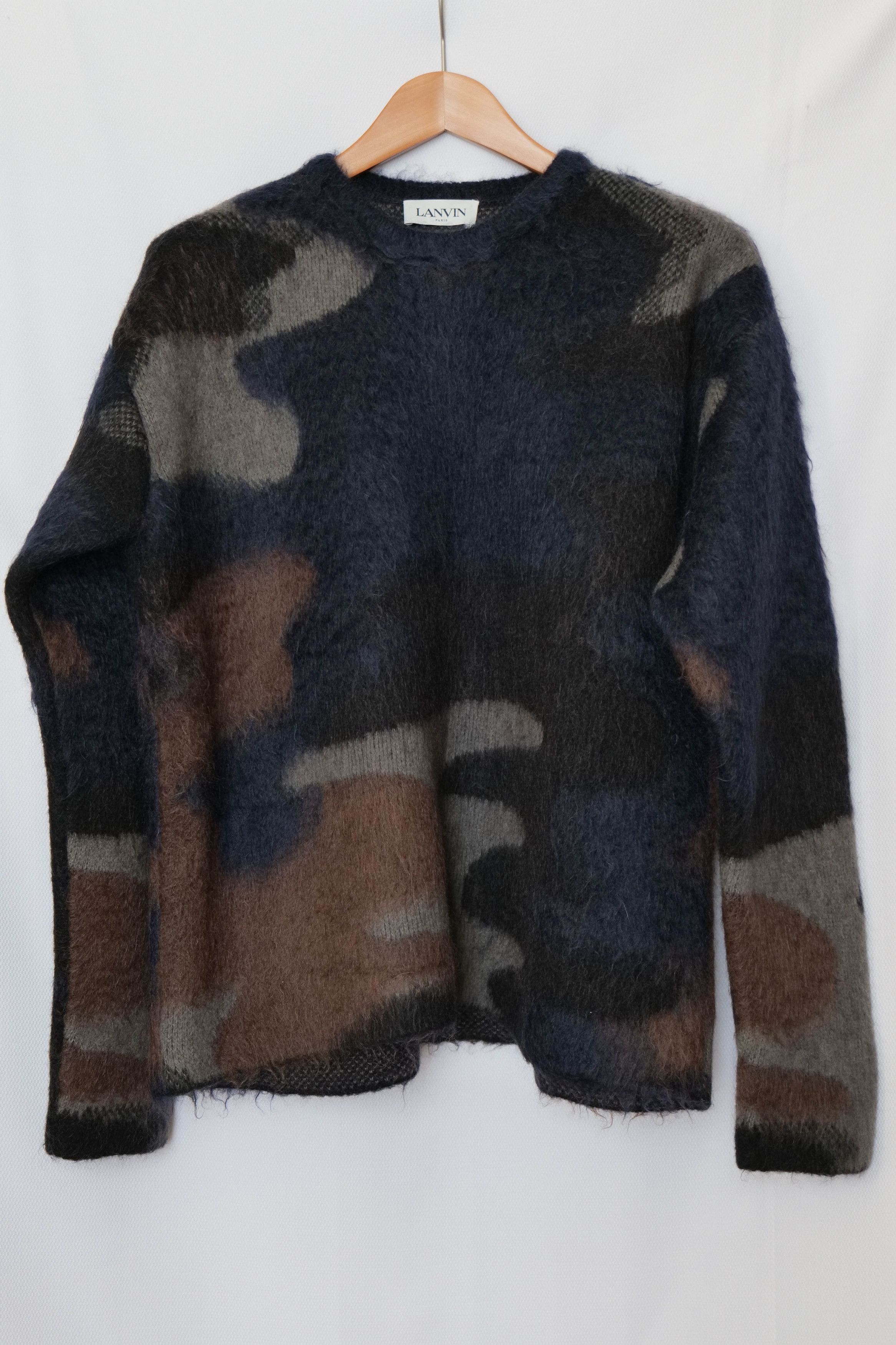 Lanvin heavy mohair sweater Size US L / EU 52-54 / 3 - 1 Thumbnail