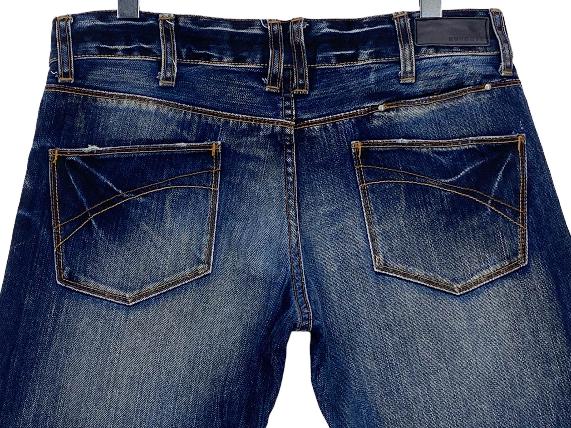 Southpole Boycott Distressed Denim Jeans Boycott Japanese Jeans Pants Size US 33 - 6 Thumbnail