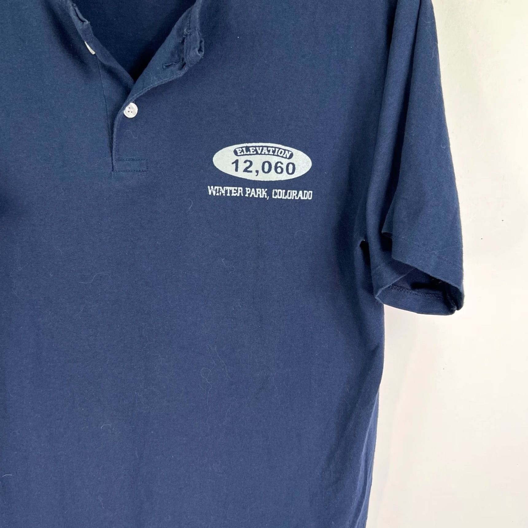 Vintage VINTAGE Eagle USA Polo Mens L Blue Nature Logo Shirt Size US L / EU 52-54 / 3 - 3 Thumbnail