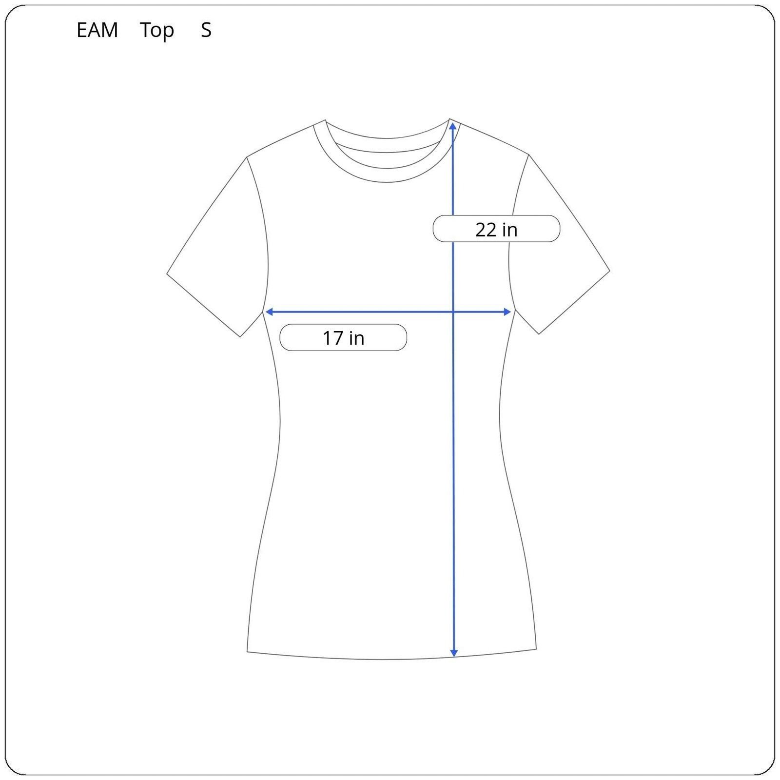 Other EAM Short Sleeve Top Women's Size Small Size S / US 4 / IT 40 - 5 Thumbnail