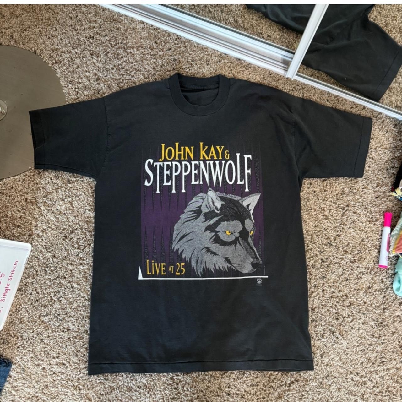 Vintage Vintage John Kay & Steppen Wolf Tee Size US L / EU 52-54 / 3 - 1 Thumbnail