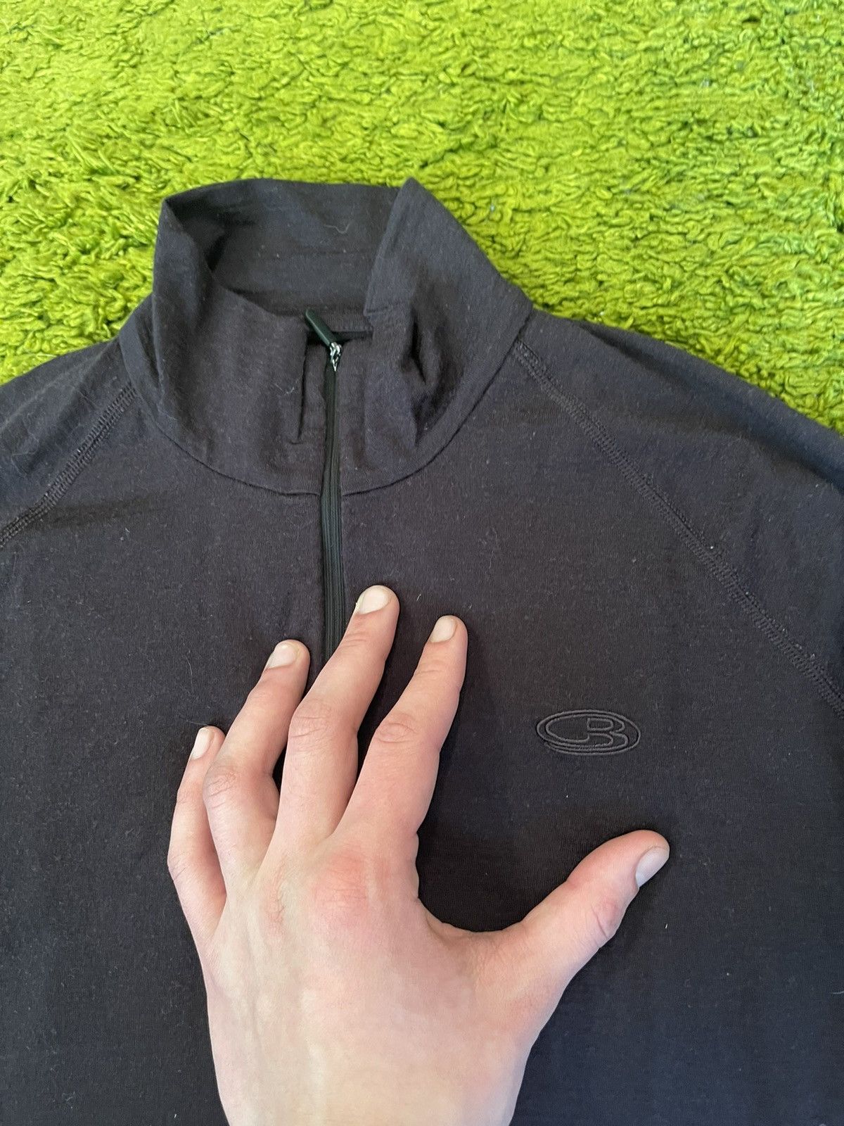 Icebreaker Icebreaker 100% merino wool 1/3 zip thermo layer longsleeve Size L / US 10 / IT 46 - 3 Thumbnail