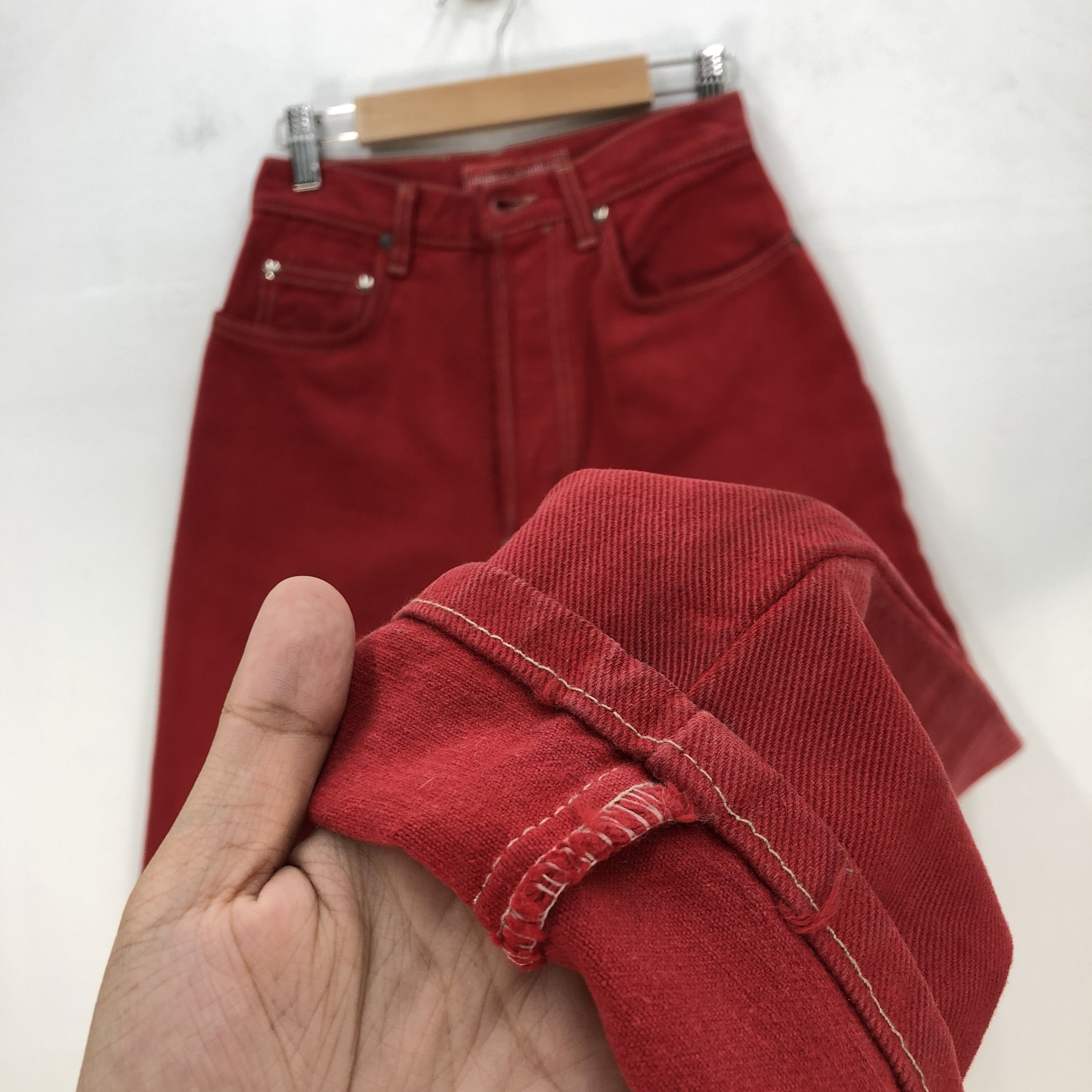 Japanese Brand Vintage Alain Manoukian Baggy Jeans Designer Denim Pants Size 24" / US 00 / IT 34 - 6 Thumbnail