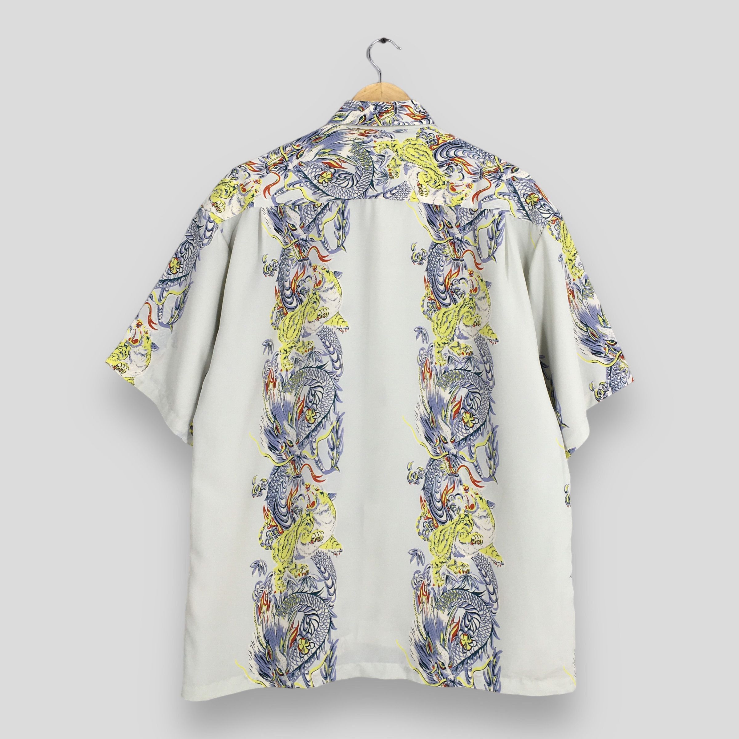 Sun Surf × Vintage Hawaiian Japanese Culture Tiger Roar Rayon Shirt Large Size US L / EU 52-54 / 3 - 7 Thumbnail