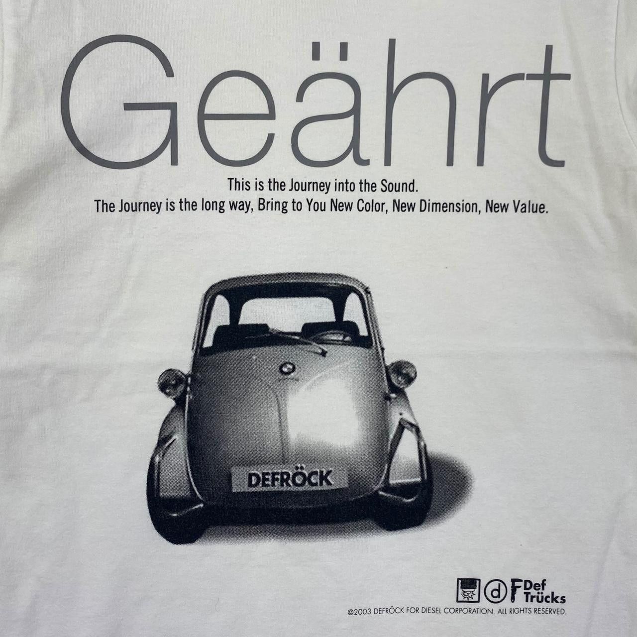 Diesel DIESEL x DEFROCK GEAHRT Collection Tee Shirt Top Journey Size XS / US 0-2 / IT 36-38 - 3 Thumbnail