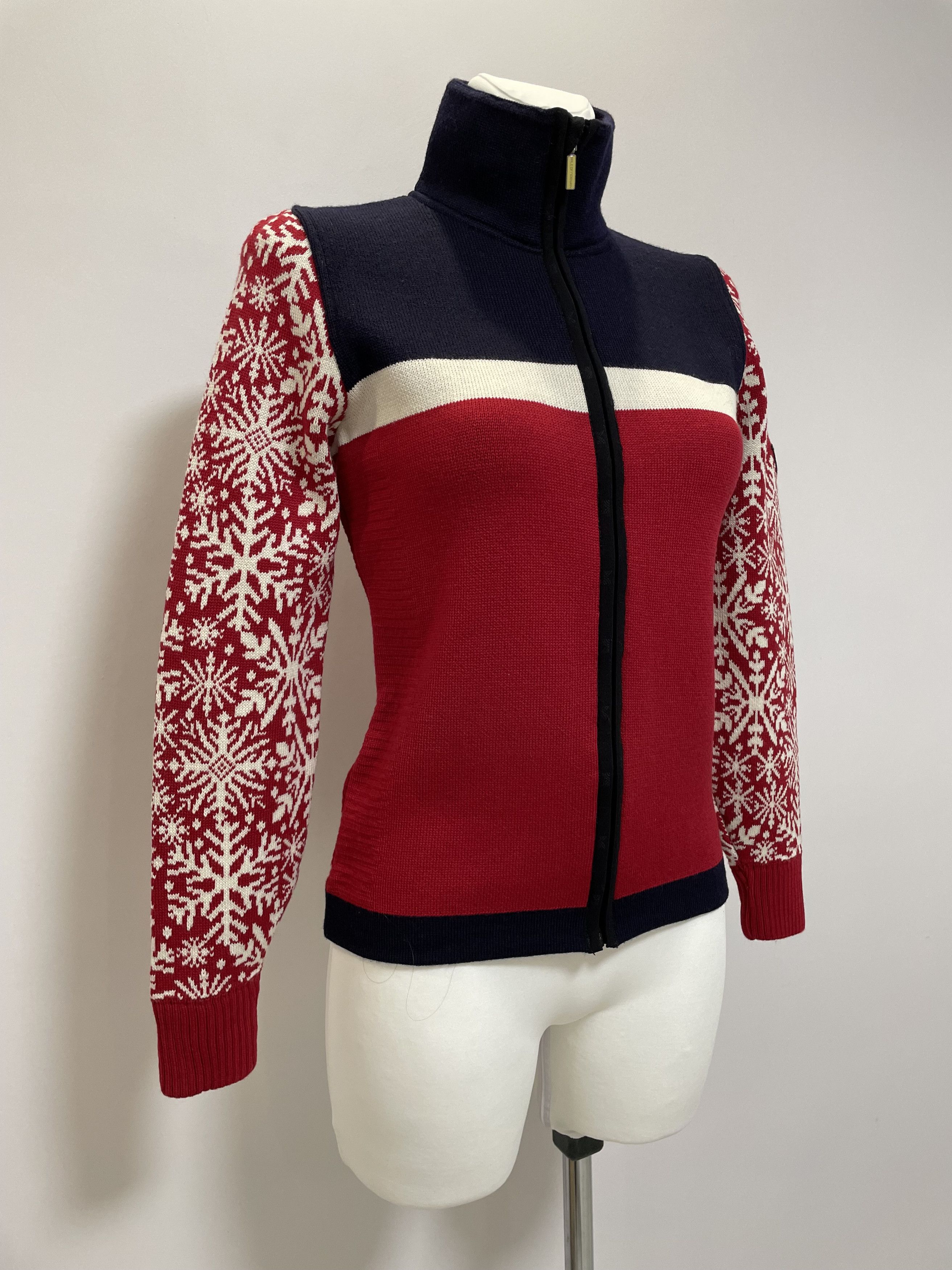 Dale Of Norway DALE OF NORWAY Sweater Full Zip Wool Pullover Cardigan Size S / US 4 / IT 40 - 7 Thumbnail