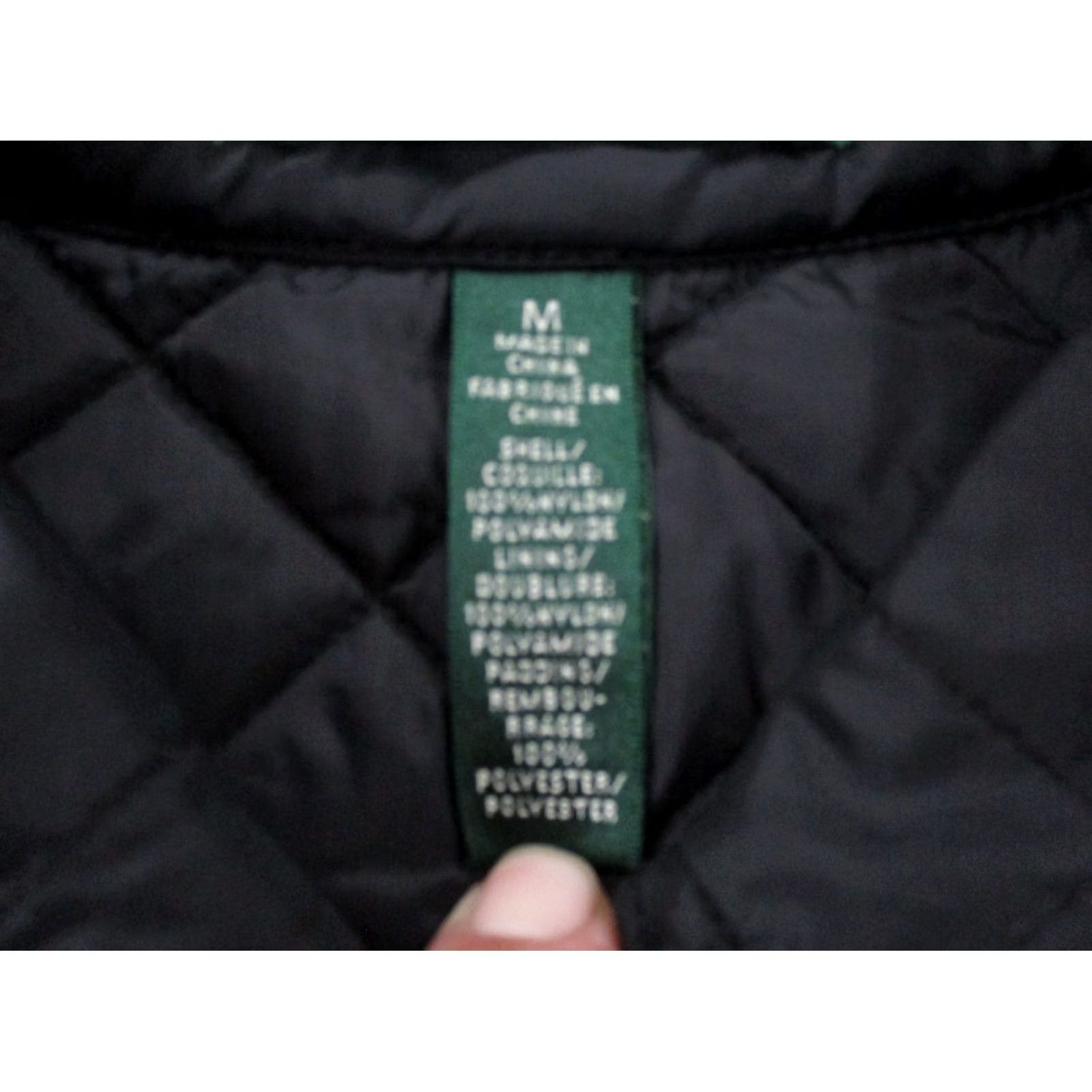 Ralph Lauren Ralph Lauren Jacket Womens M Black Quilted Outdoors Hiking Equestrian Riding Size M / US 6-8 / IT 42-44 - 7 Thumbnail