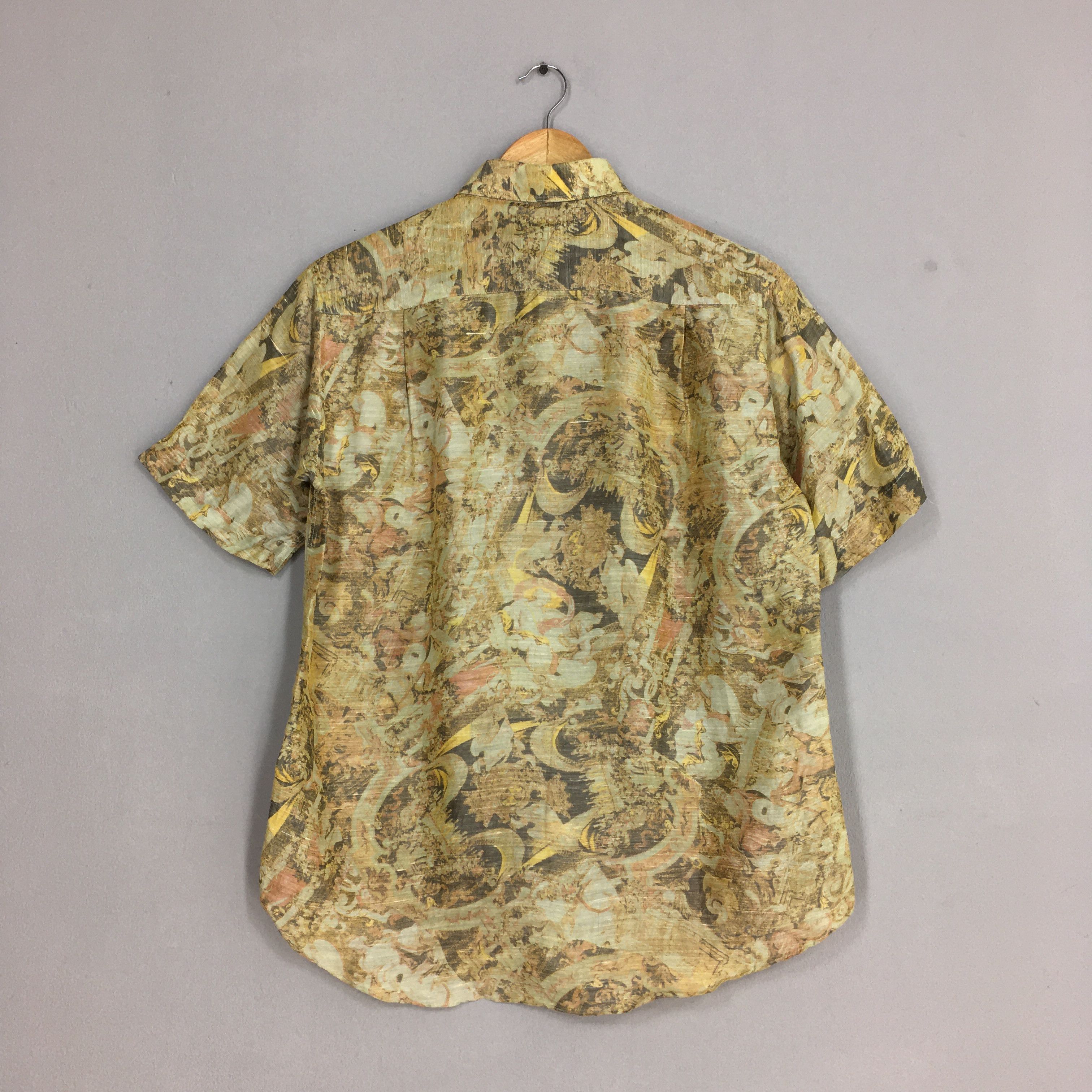 Designer × Guy Laroche Vintage Guy Laroche Abstract Retro 80s Party Shirt Medium Size US L / EU 52-54 / 3 - 8 Thumbnail