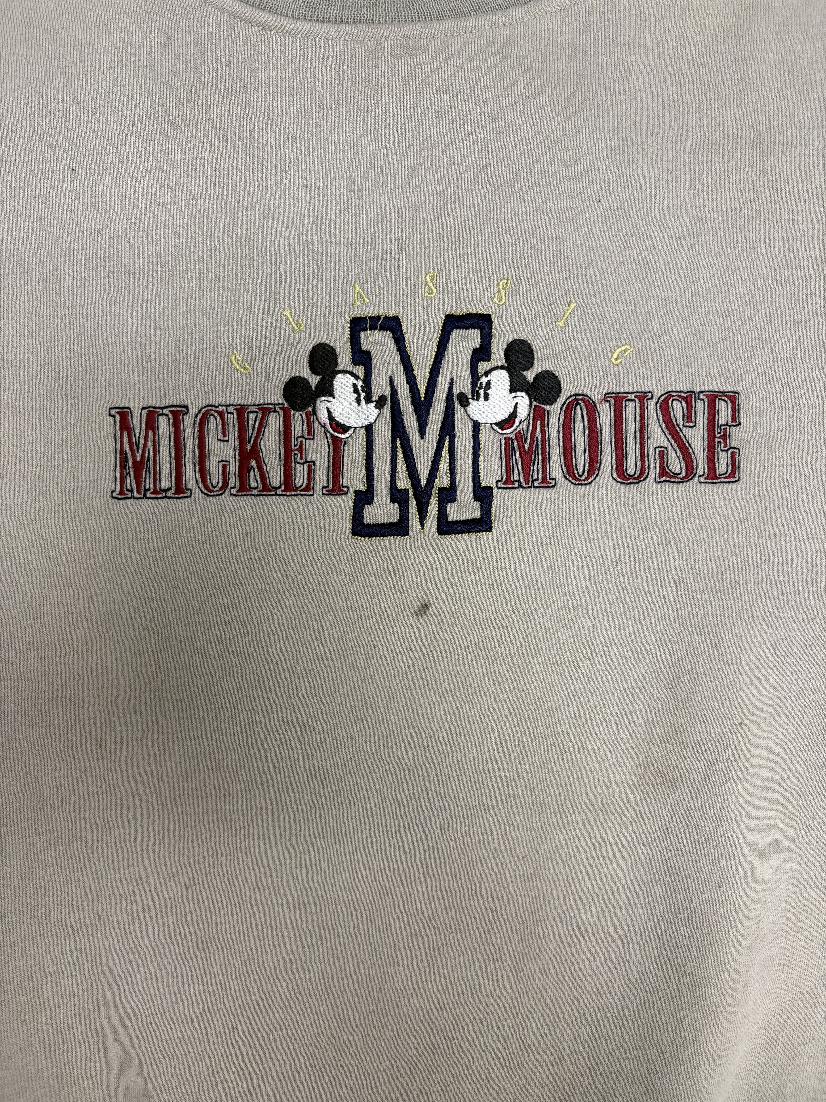 Vintage Mickey Mouse Embroidered Vintage Sweater Crewneck Size US L / EU 52-54 / 3 - 2 Thumbnail