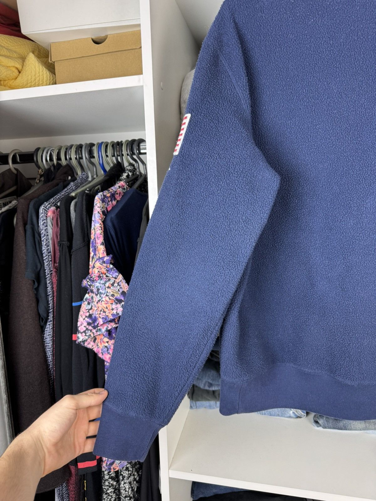 Polo Ralph Lauren Polo Ralph Lauren USA Fleece Hoodie Size US M / EU 48-50 / 2 - 14 Thumbnail