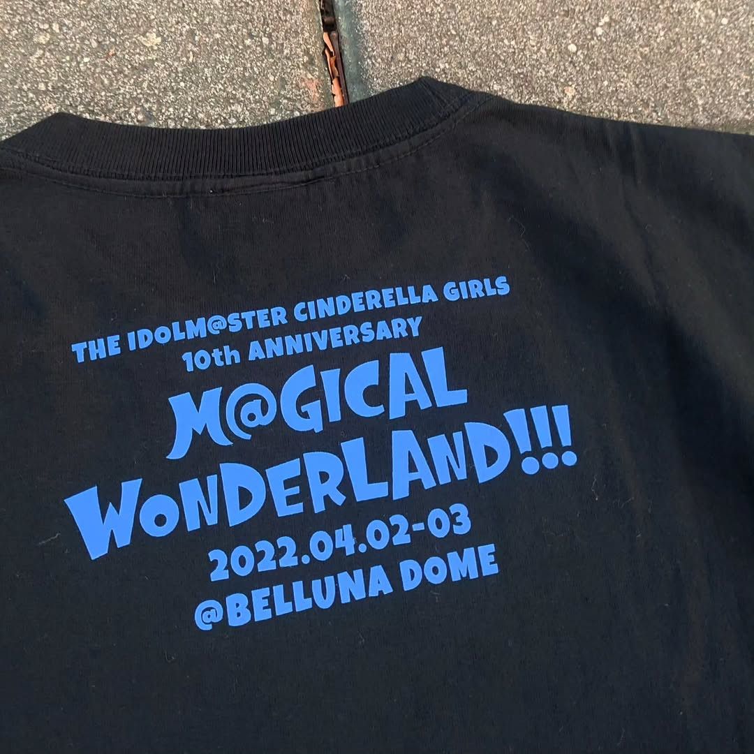 Anime Idolmaster Cinderella Girls 10th Anniversary 2022 Tee Size US L / EU 52-54 / 3 - 3 Thumbnail