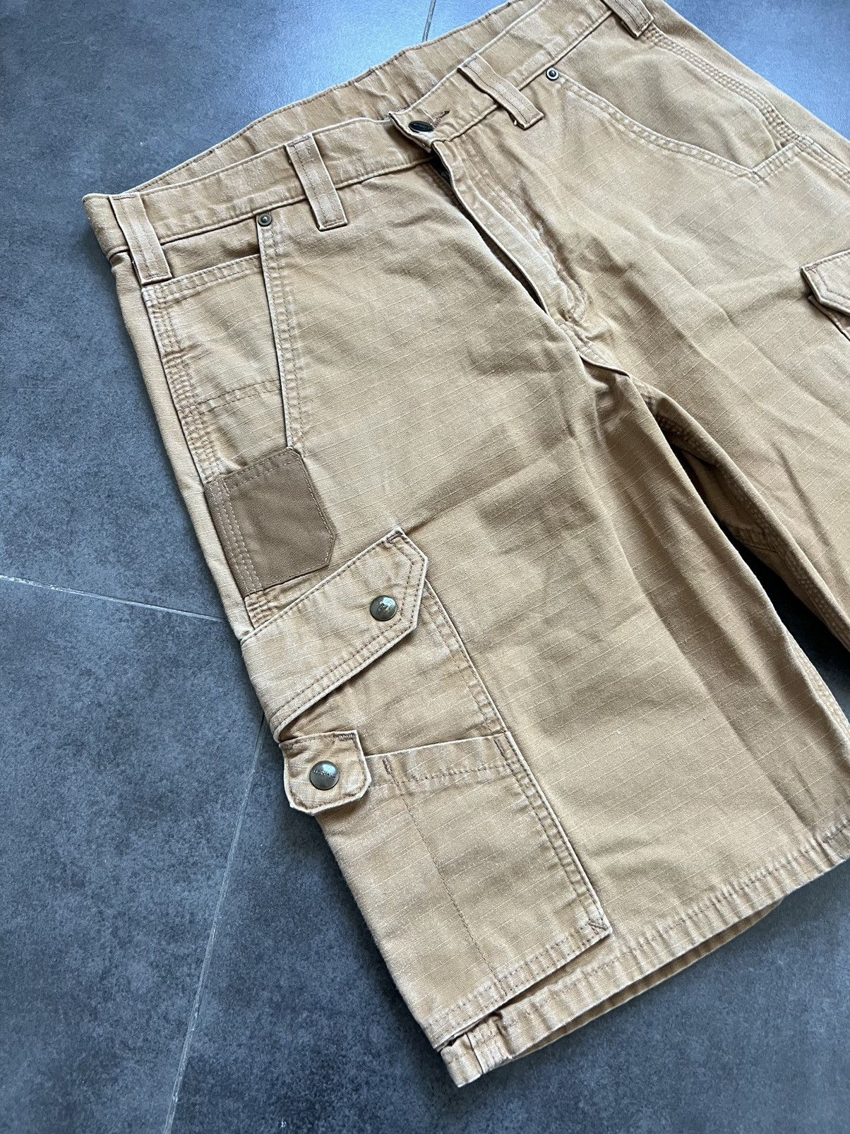Carhartt × Vintage Crazy rare Carhartt vintage 90s carpenter Workwear Short Size US 32 / EU 48 - 7 Thumbnail