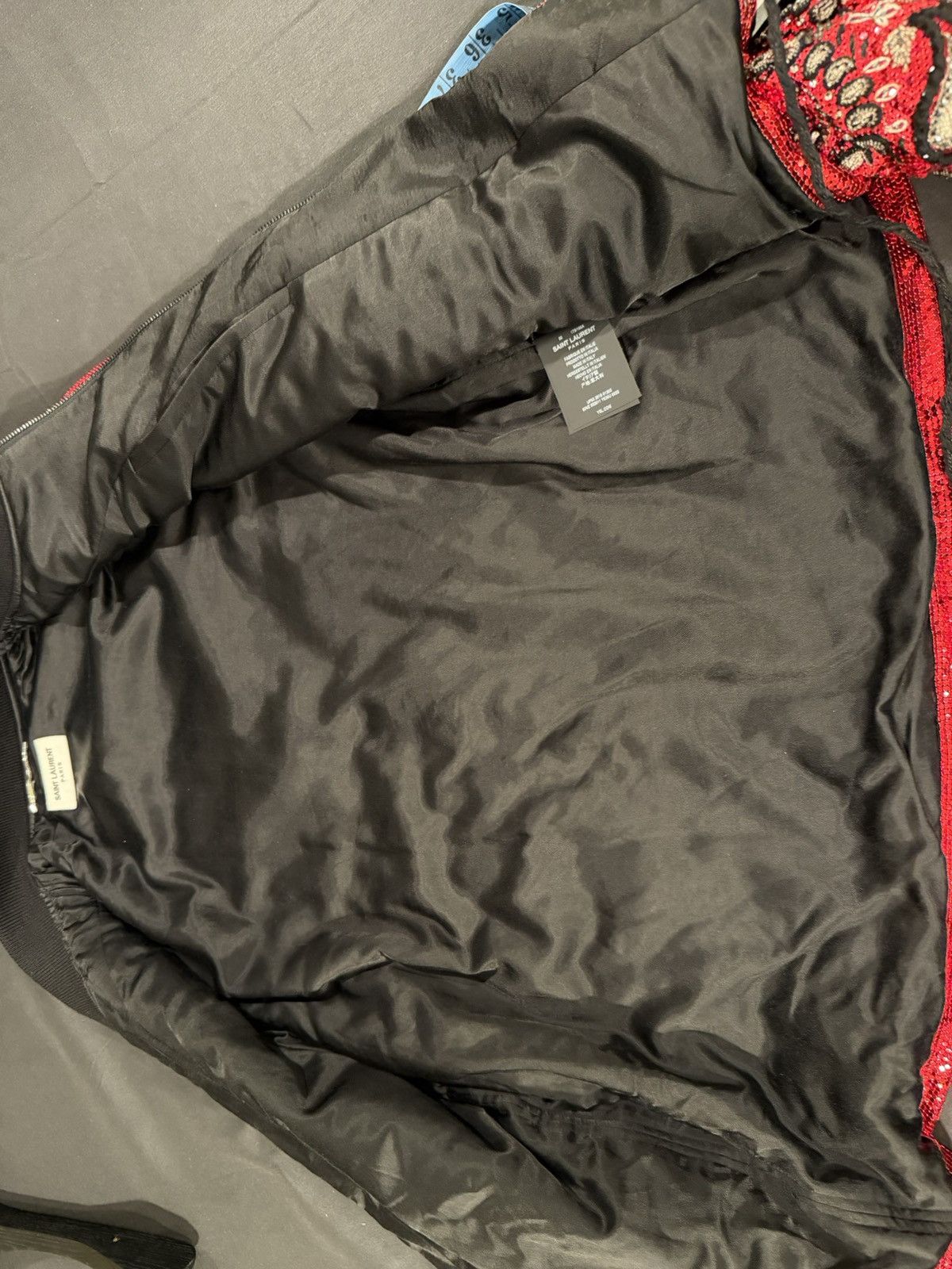 Saint Laurent Paris Saint Laurent mens metal embellished jacket 50/40. $24000 Size US M / EU 48-50 / 2 - 7 Thumbnail