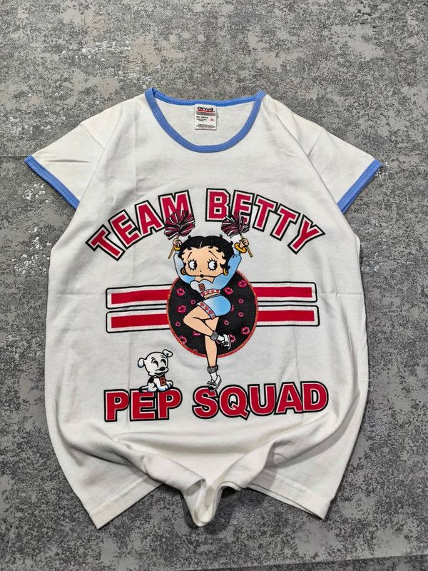 Cartoon Network × Vintage 80s 90s vintage Betty Boop Pep Squad Baby Tee Size US S / EU 44-46 / 1 - 1 Thumbnail