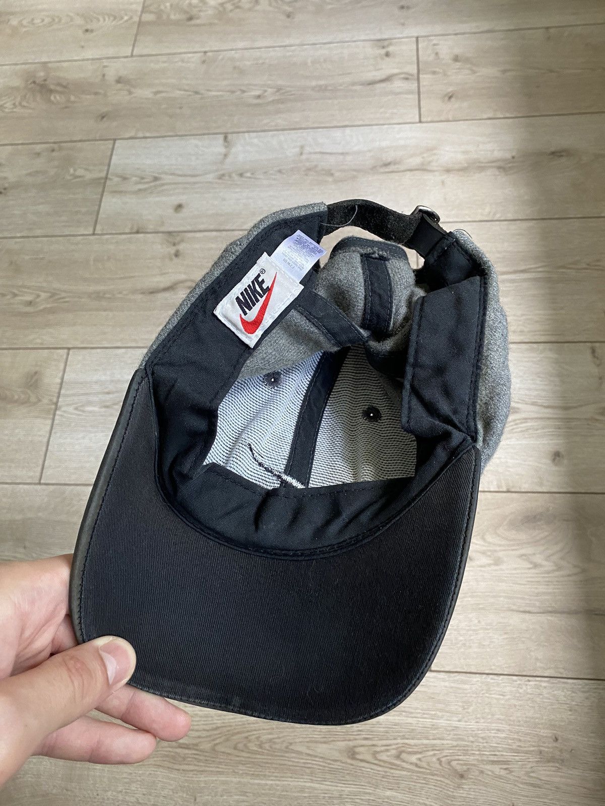 Nike × Vintage Vintage Nike y2k Wool Cap Hat Size ONE SIZE - 8 Thumbnail
