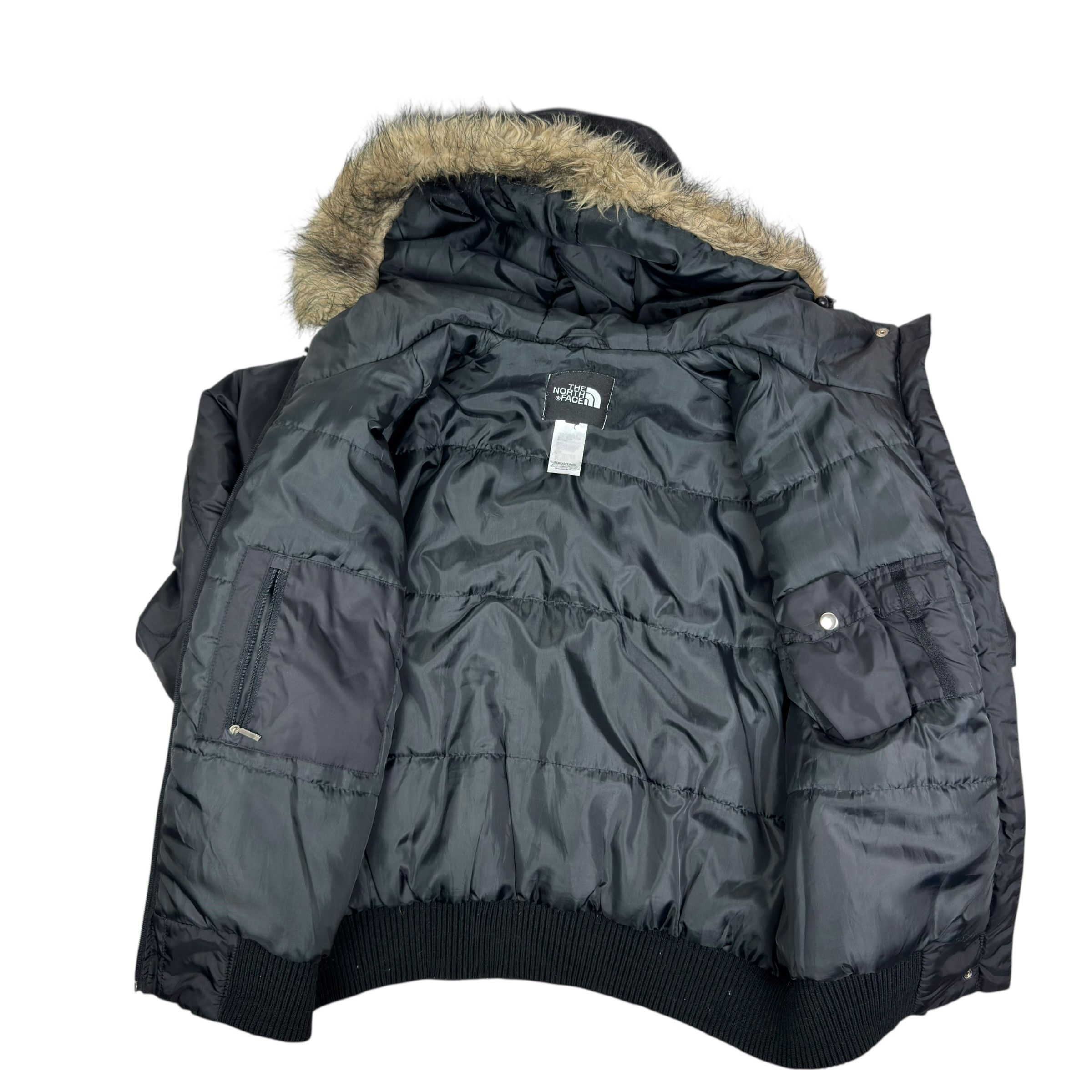 The North Face The North Face Hyvent Women's Black Fur Gotham Parka Jacket Size L / US 10 / IT 46 - 7 Thumbnail