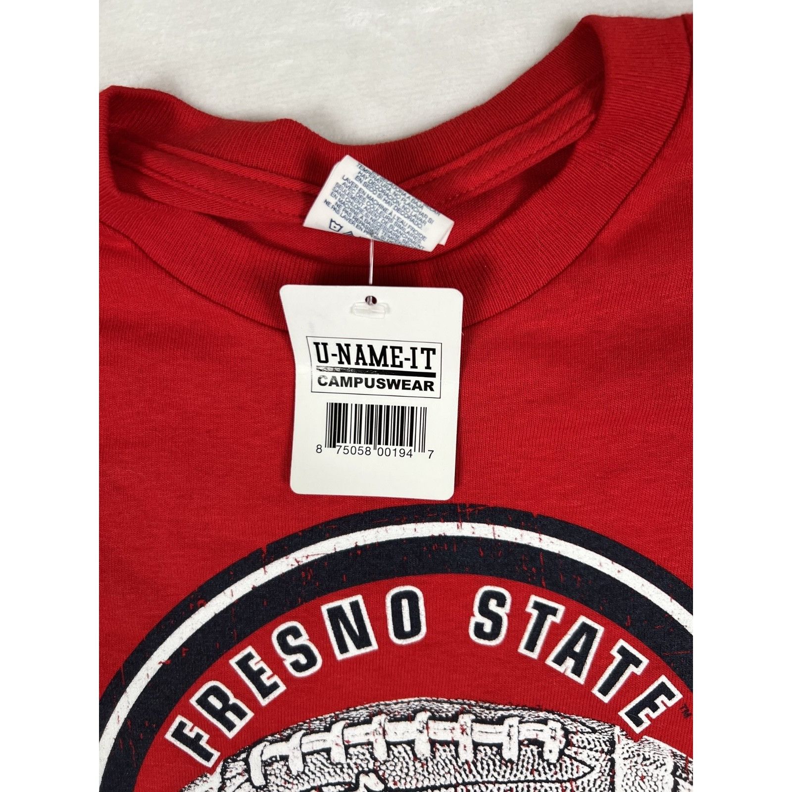 Pro Player Vintage Fresno State Bulldogs T-Shirt Size Small Double Side Size US S / EU 44-46 / 1 - 6 Thumbnail