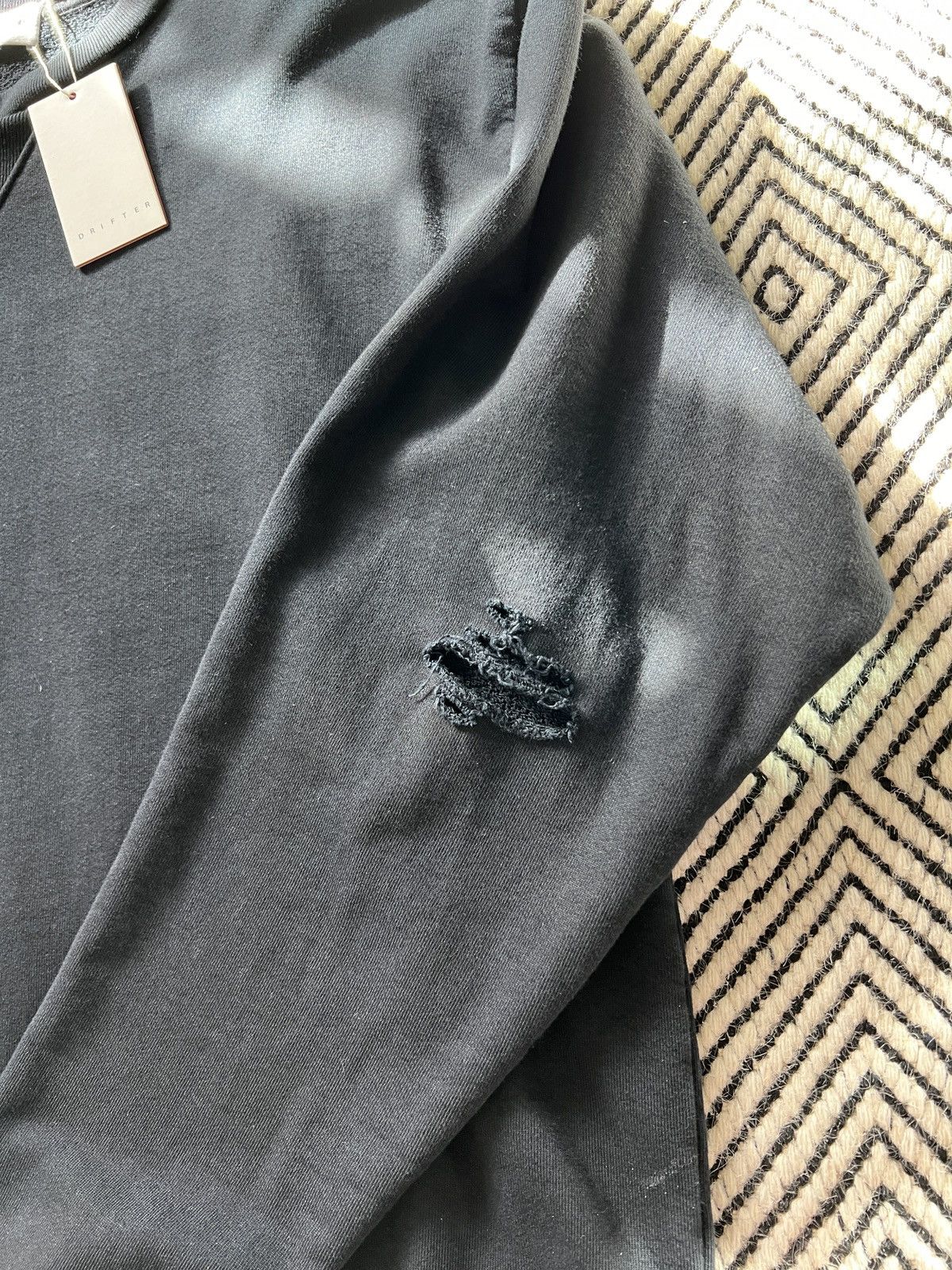 DRIFTER ✅ DRIFTER Crewneck Sweatshirt Black Vintage #Maison Margiela Size US M / EU 48-50 / 2 - 3 Thumbnail