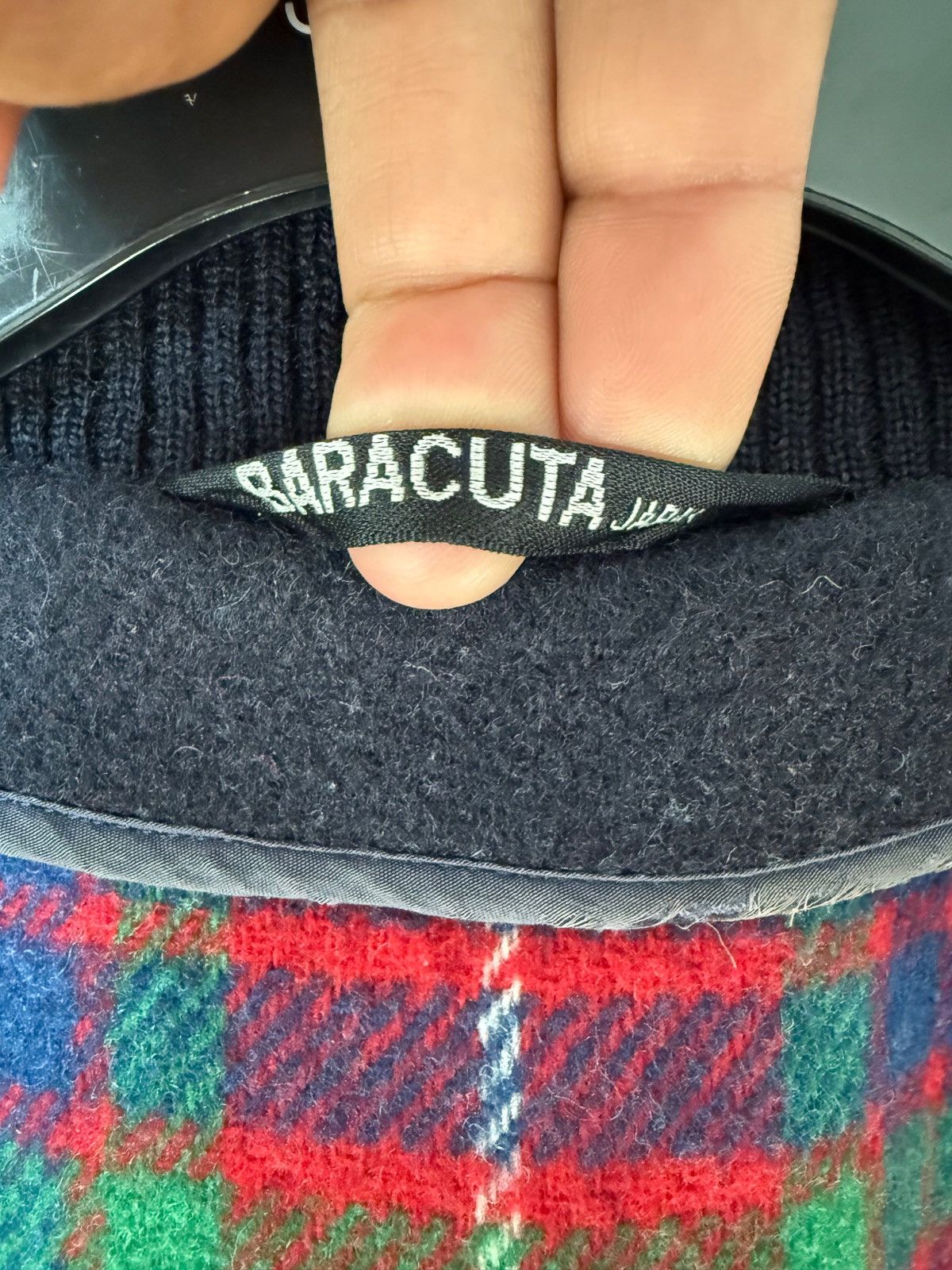 Baracuta BARACUTA BLUE WOOL CASUAL JACKET, TARTAN SKIN INSIDE Size US M / EU 48-50 / 2 - 11 Thumbnail