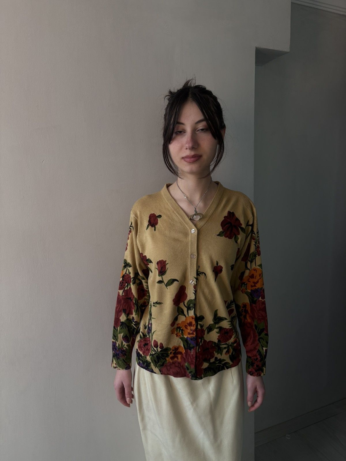 Vintage Vintage cardigan Size L / US 10 / IT 46 - 2 Thumbnail