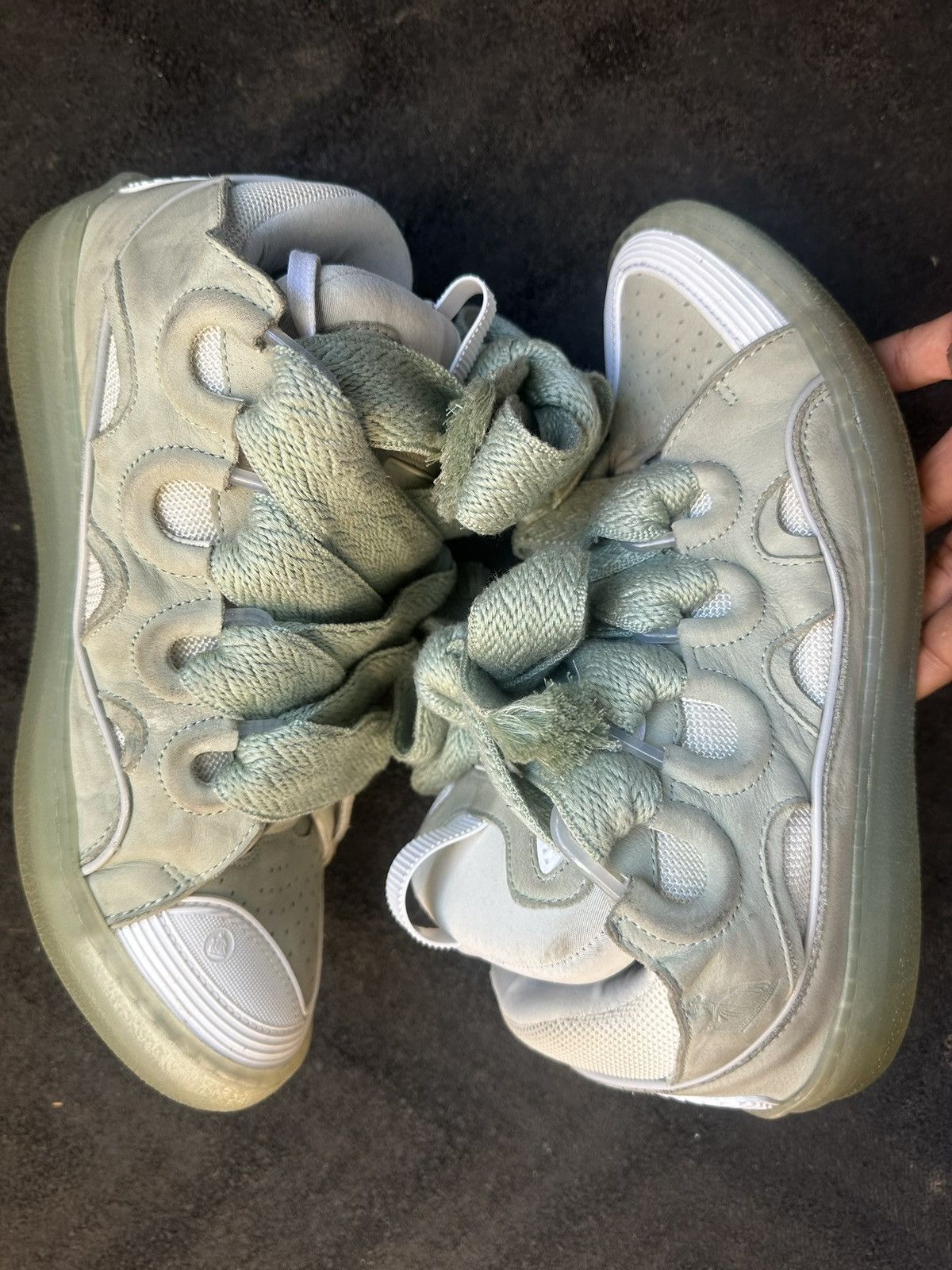 Lanvin light green lanvin Size US 10 / EU 43 - 2 Thumbnail