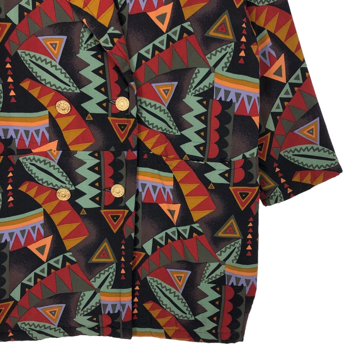 Japanese Brand 🔥Vintage Full Print Button Jacket Navajo Native Kapital Size US M / EU 48-50 / 2 - 5 Thumbnail