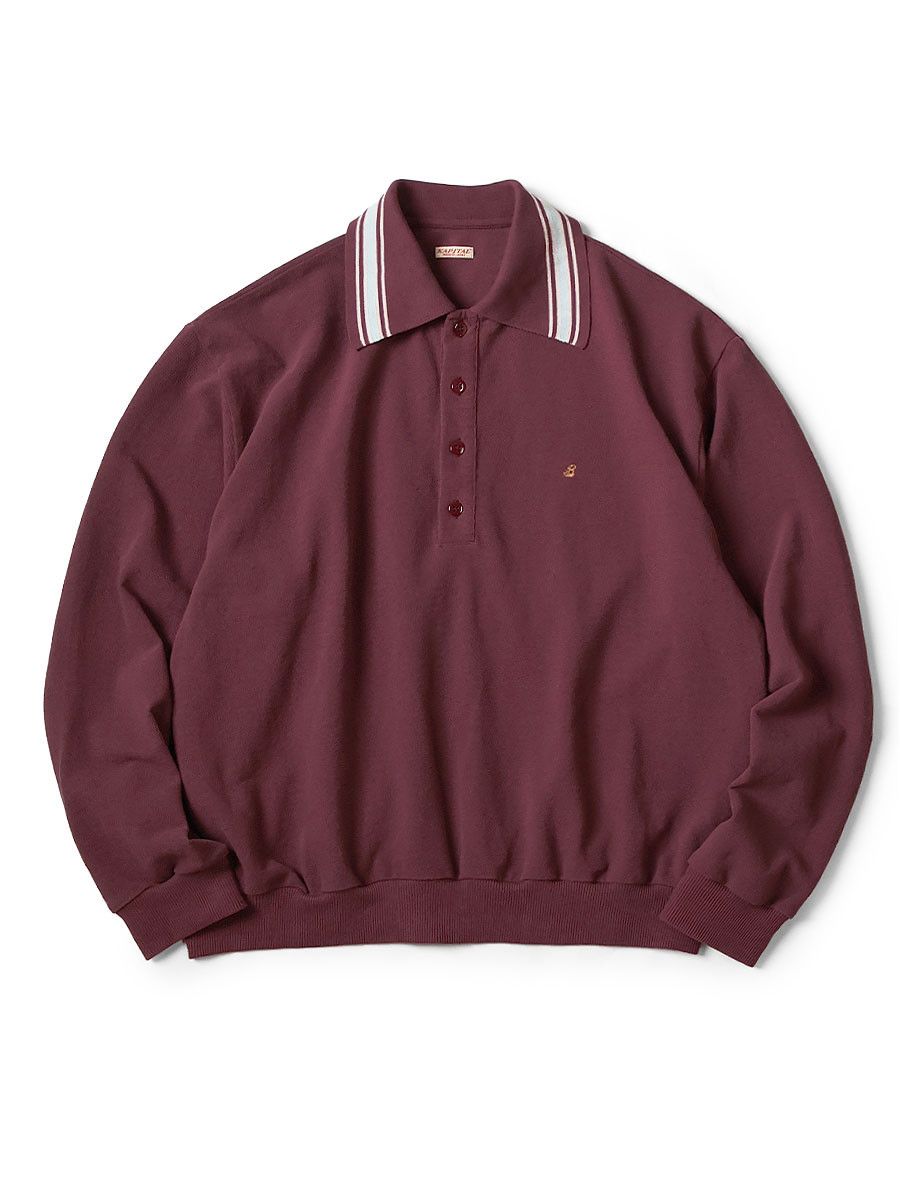 Kapital KAPITAL kanoko Retro Polo sweatshirt Size US XL / EU 56 / 4 - 1 Thumbnail
