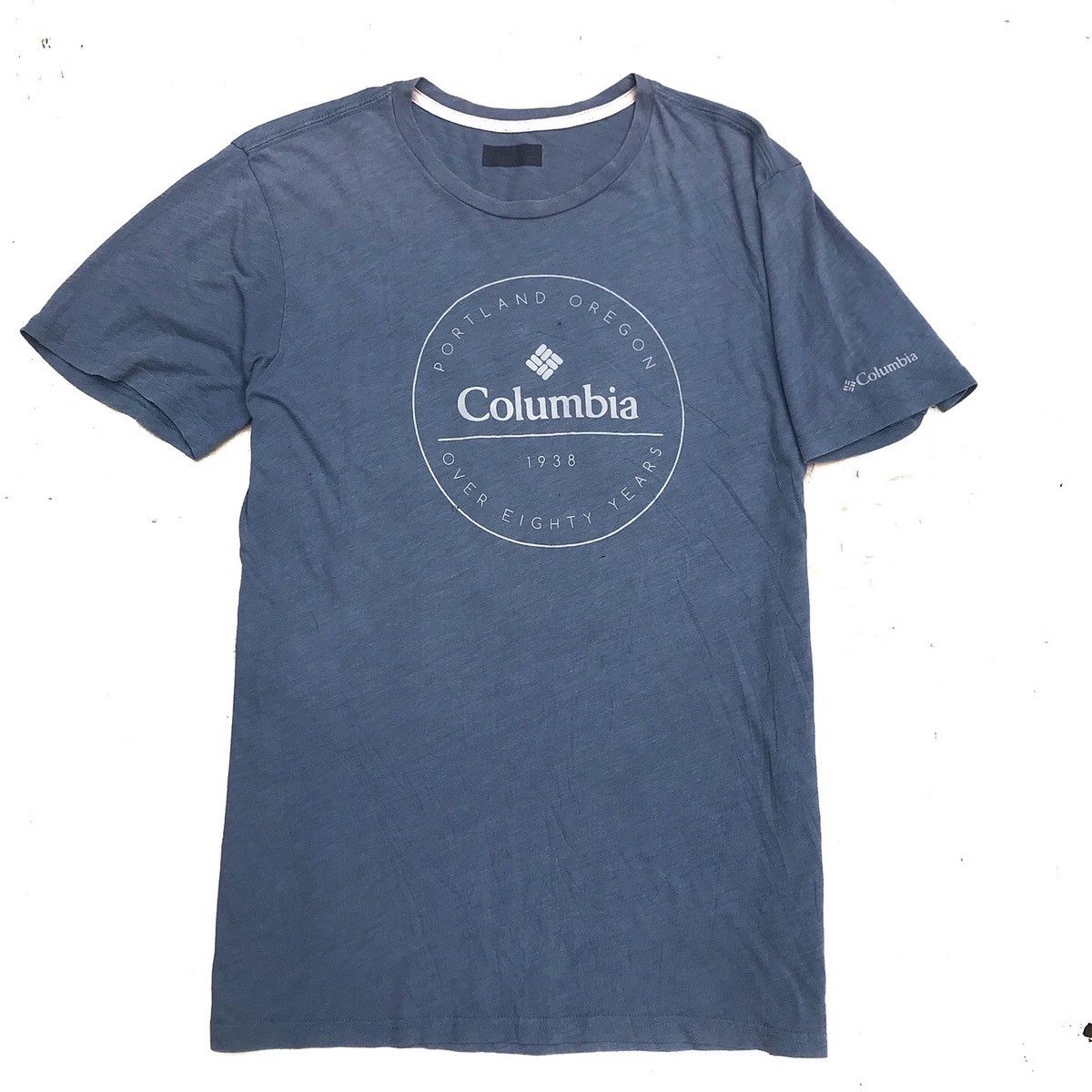 Columbia × The Mountain Vintage Columbia mountaineering outdoor Tee Tshirt Grey colo Size US L / EU 52-54 / 3 - 1 Thumbnail