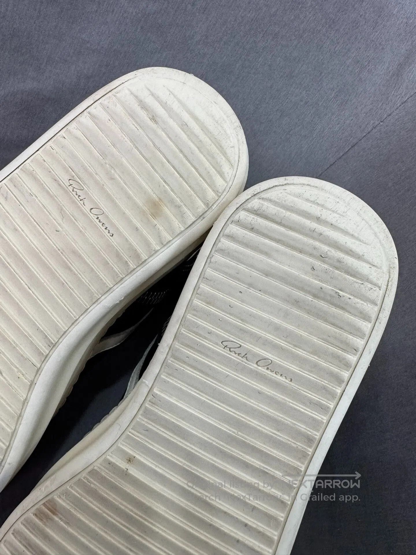 Rick Owens rick owens black and white high-top sneakers. Size US 7 / EU 40 - 9 Thumbnail