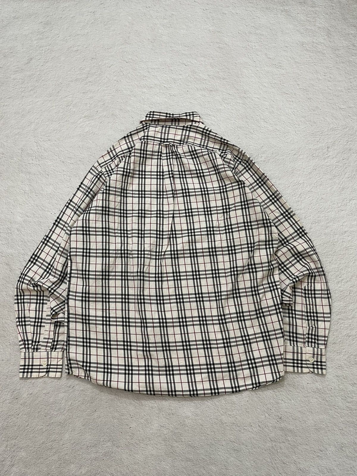 Burberry Burberry Vintage Plaid Shirt Y2K Hysteric Streetwear Ifsix Size US XL / EU 56 / 4 - 9 Thumbnail