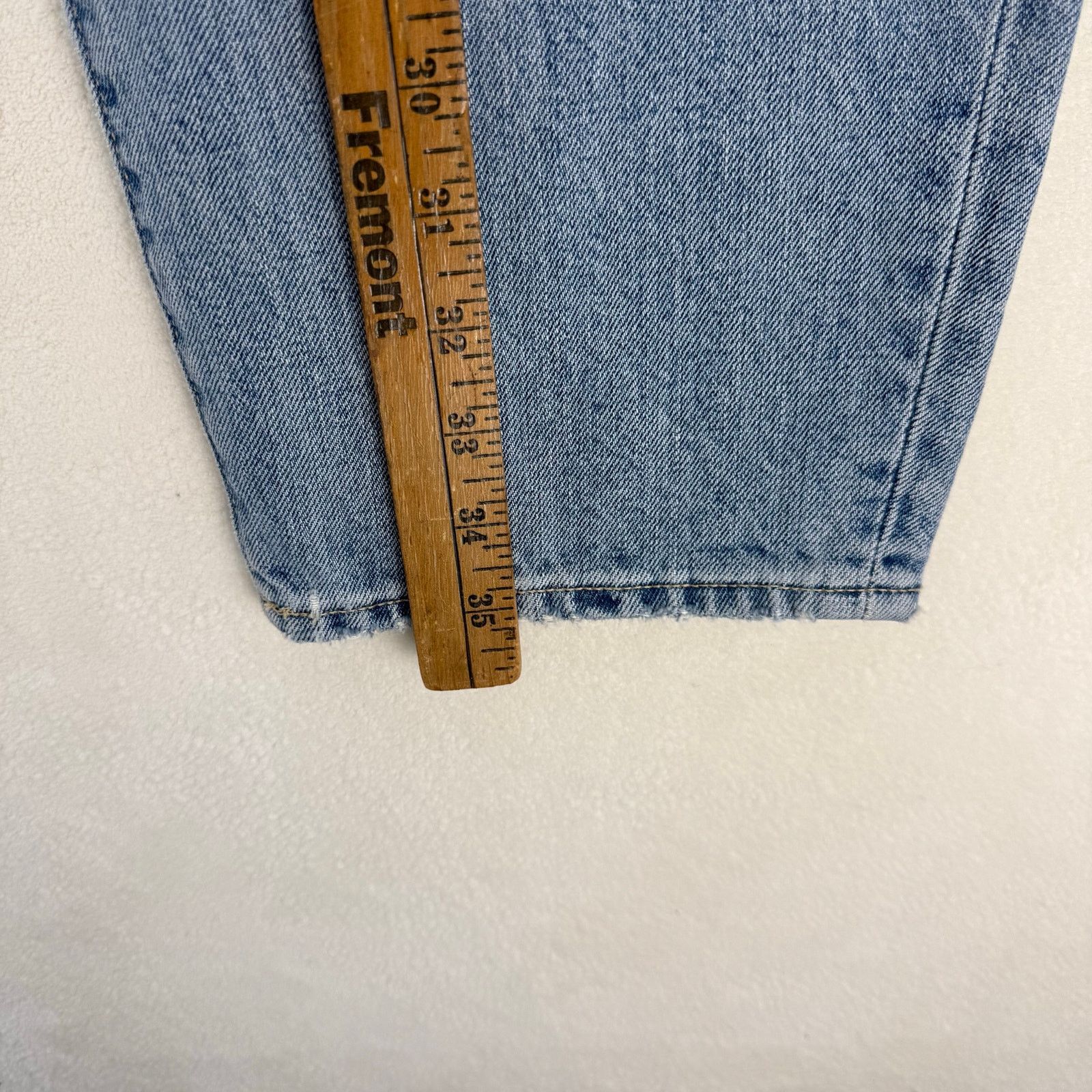 Levi's LEVI'S "MADE & CRAFTED" JAPANESE FABRIC WOMEN'S 26 LIGHT Size 26" / US 2 / IT 38 - 4 Thumbnail