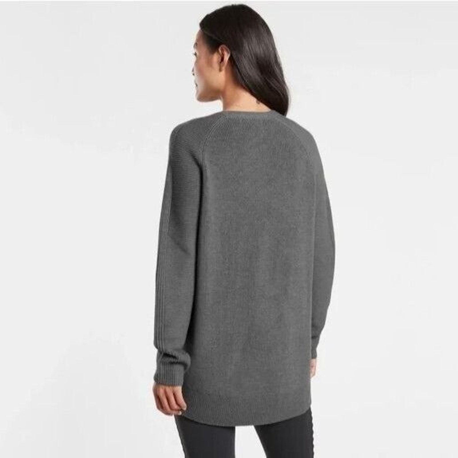 Athleta Athleta Womens Cotton Wool Pullover Sweater Slouchy Size S Size S / US 4 / IT 40 - 10 Thumbnail