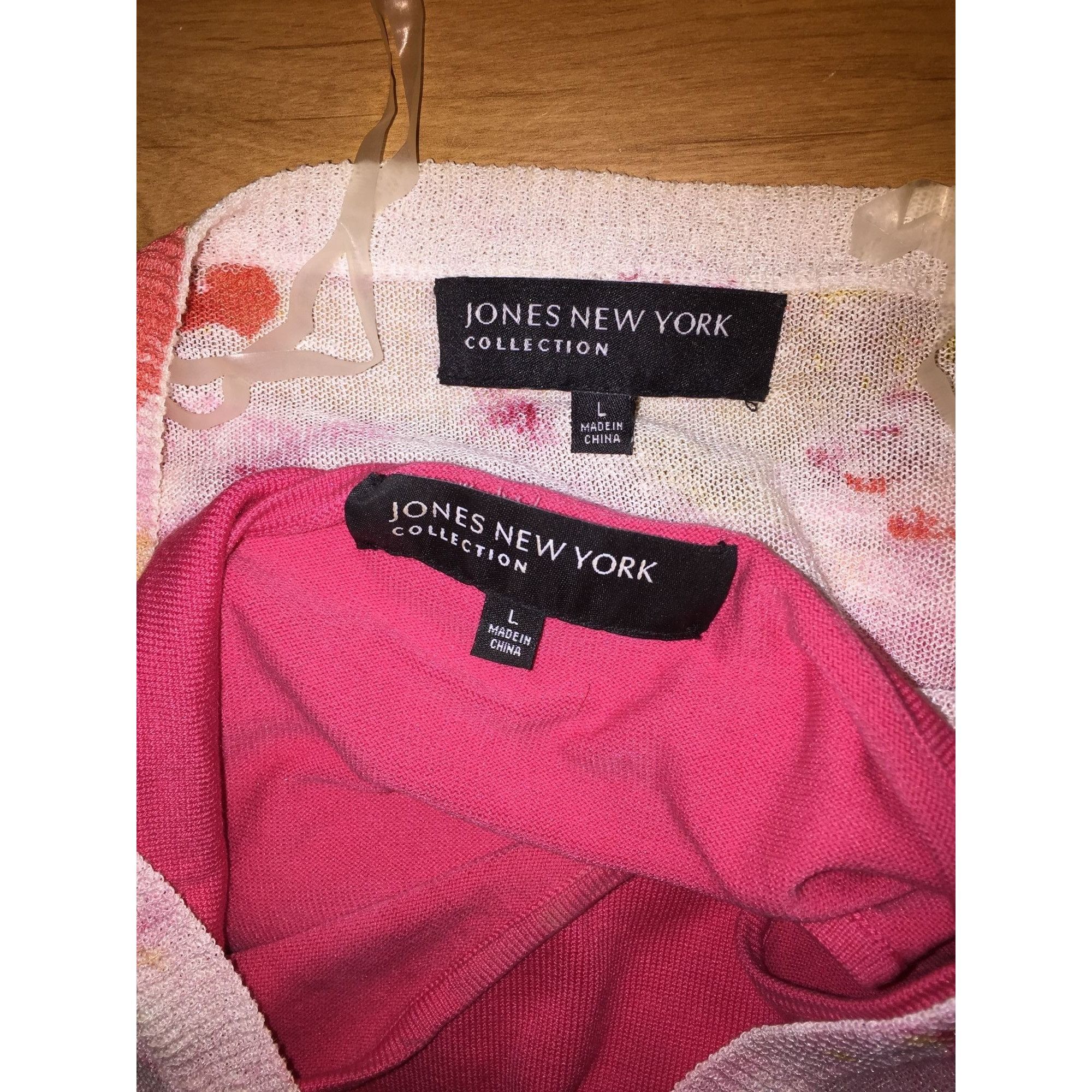 Other Womens Size Large Jones New York Collection Pink Tank Top/Lo Size L / US 10 / IT 46 - 5 Thumbnail
