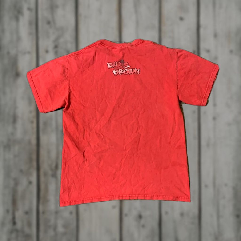 Vintage VINTAGE Chris Brown 2005 Hip Hop T Shirt Red Medium Mens Size US M / EU 48-50 / 2 - 1 Thumbnail