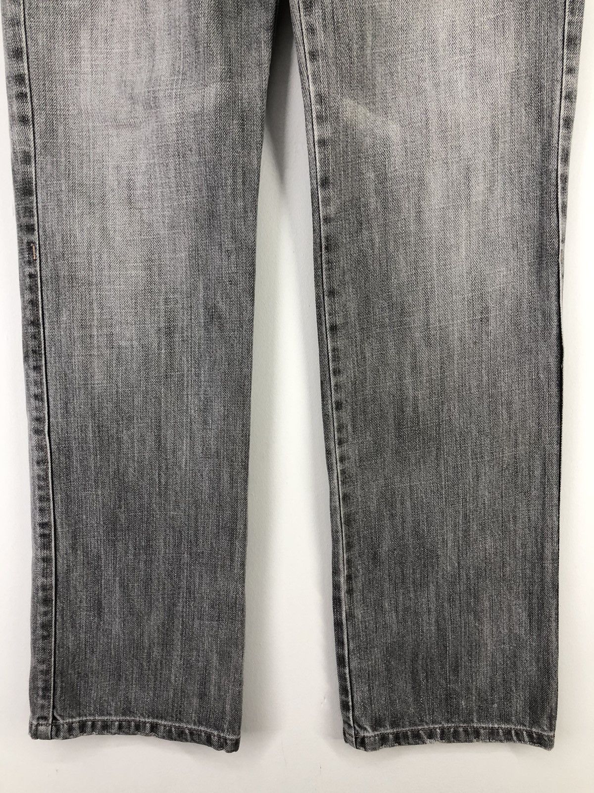 Japanese Brand × Seditionaries Japanese Brand Back Number Buckle Back Light Wash Jeans Size US 28 / EU 44 - 11 Thumbnail