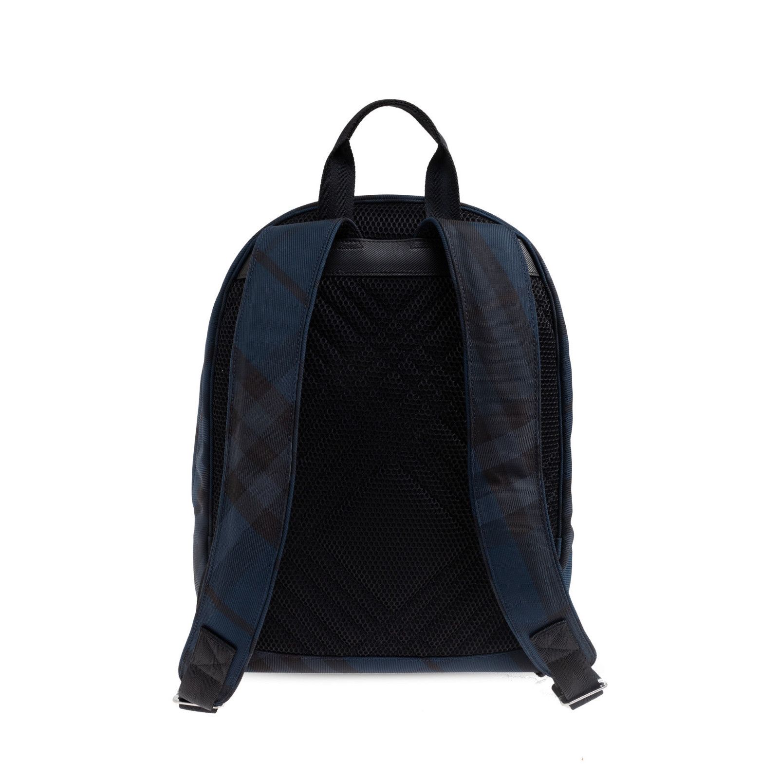 Burberry BURBERRY Blue Checkered Backpack New Size ONE SIZE - 2 Thumbnail