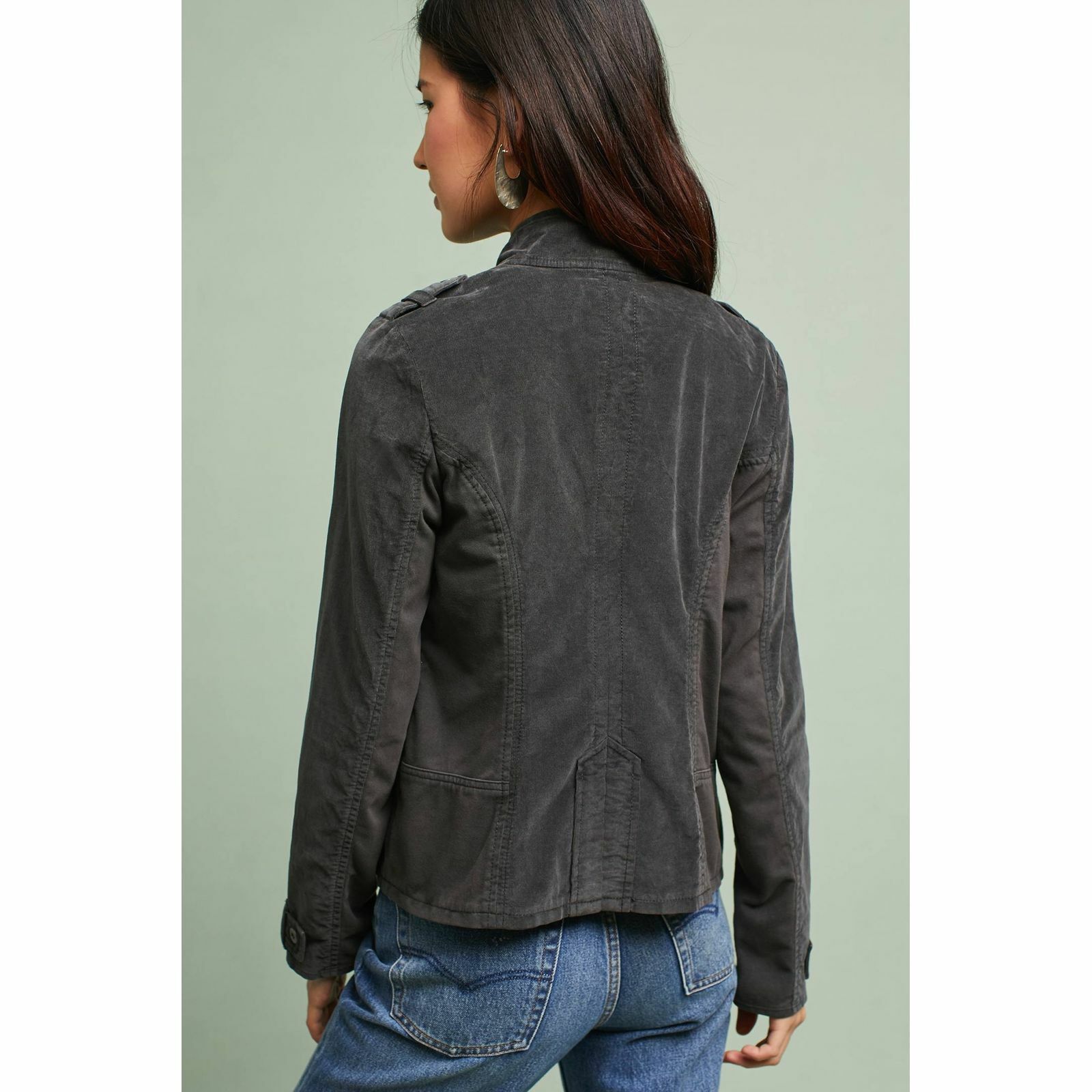 Anthropologie New Anthropologie Marrakech Knit Cadet Jacket $158 SMALL Size S / US 4 / IT 40 - 4 Thumbnail