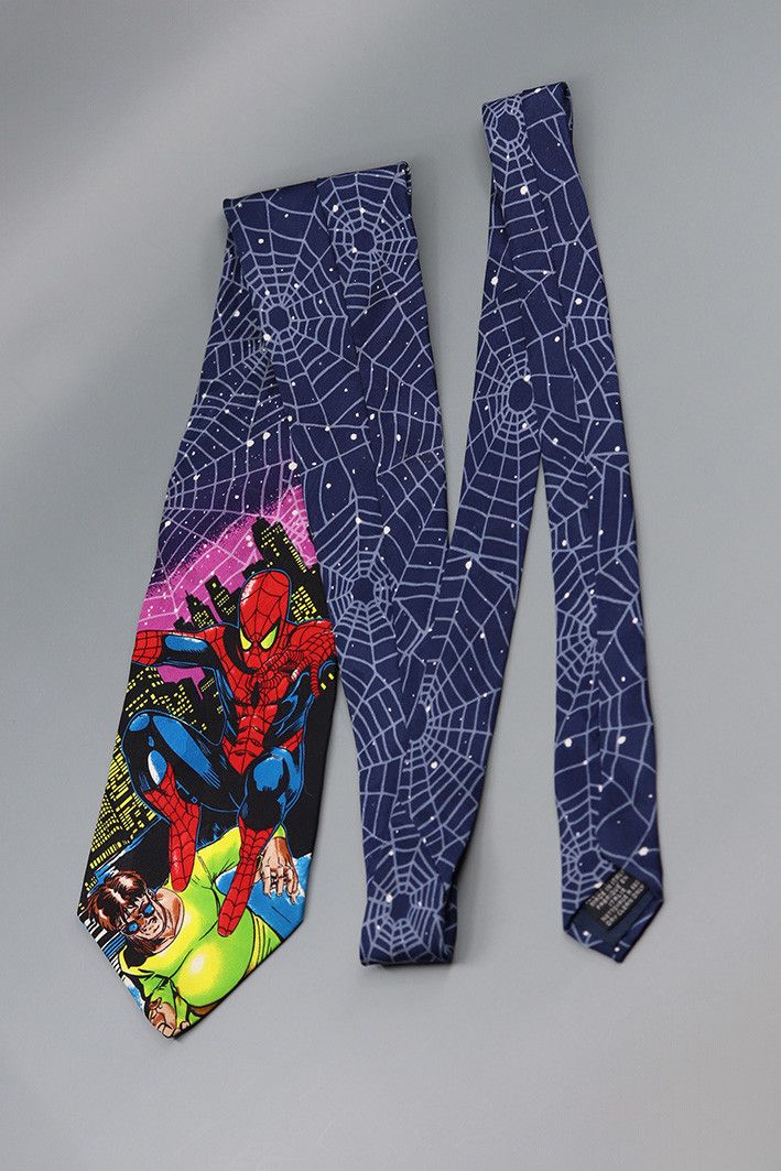 Other Vintage Spider-Man Silk Tie – The Amazing Spider-Man Size ONE SIZE - 10 Thumbnail